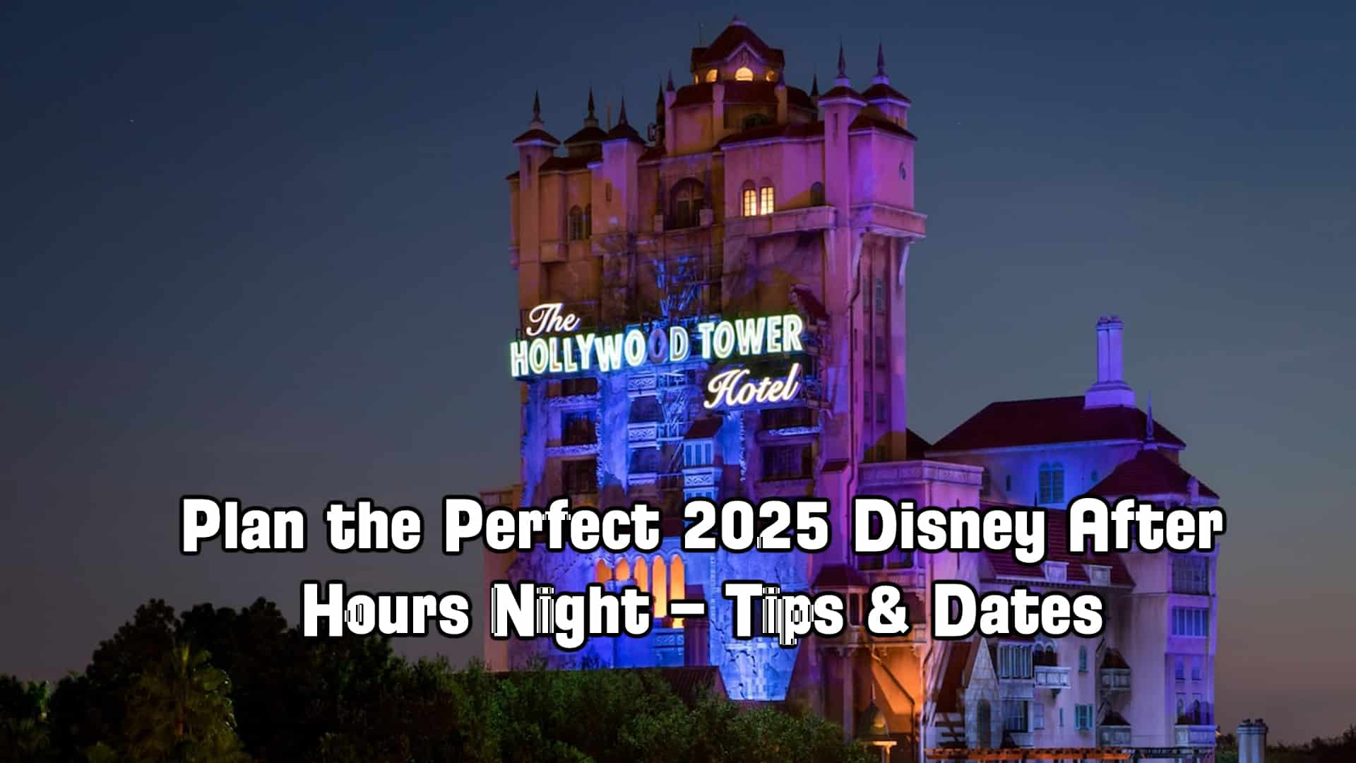 After Hours Planning and Tips