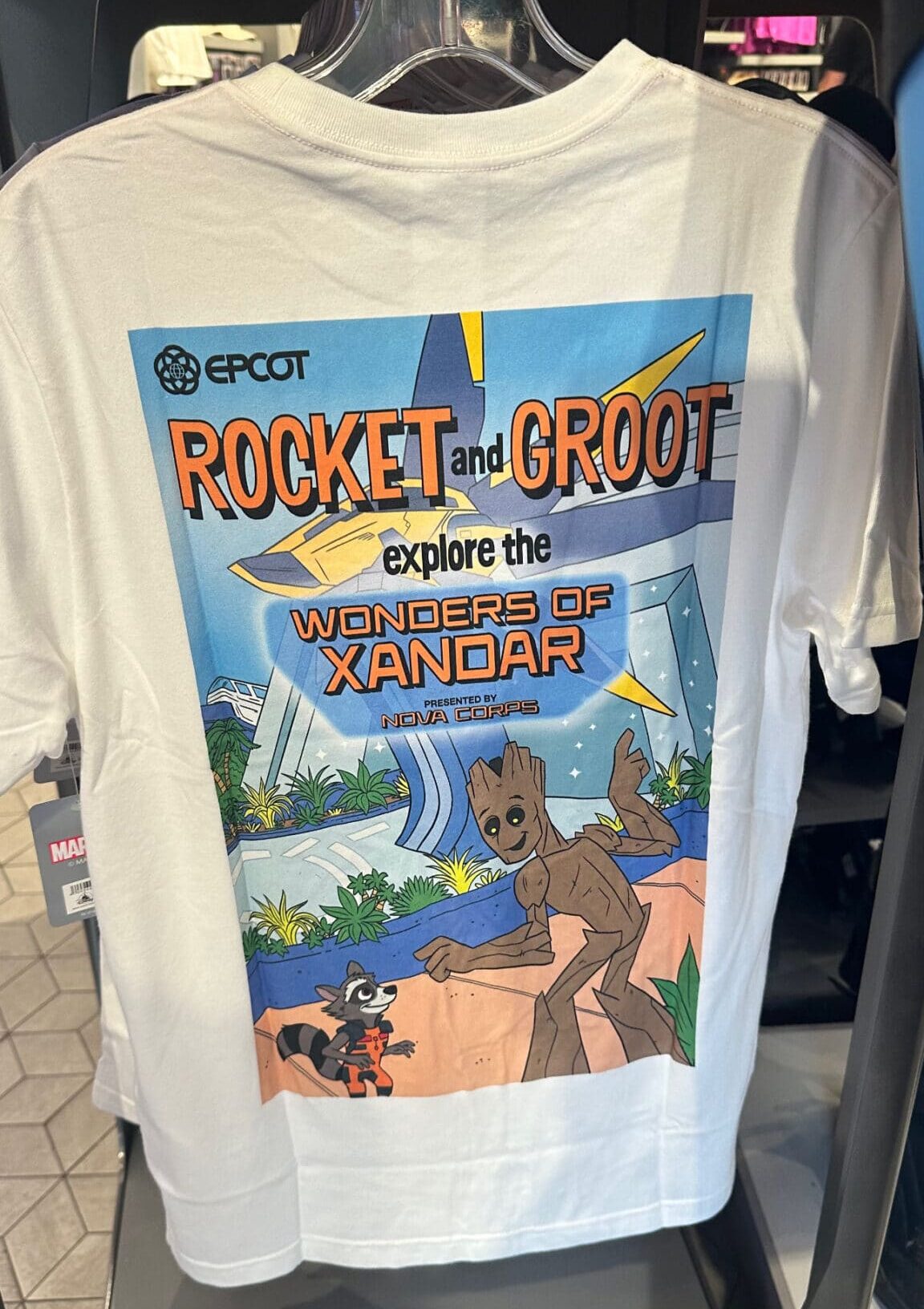 Adult Rocket Groot T Shirt