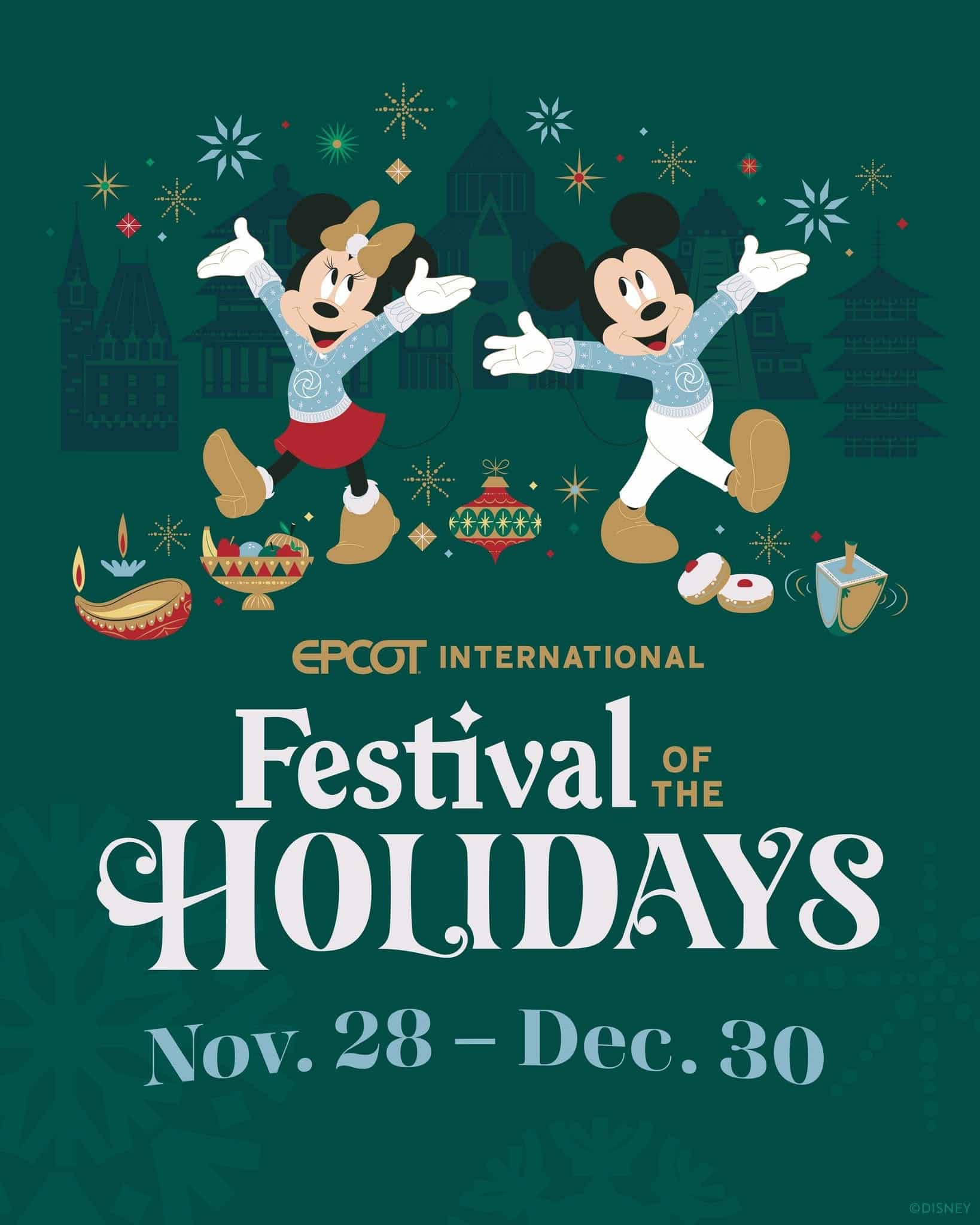 Epcot Festival of the Holidays