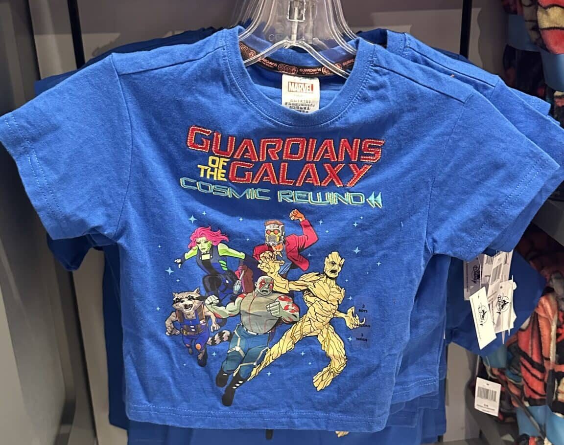 Kids GOTG Cosmic Rewind T Shirt