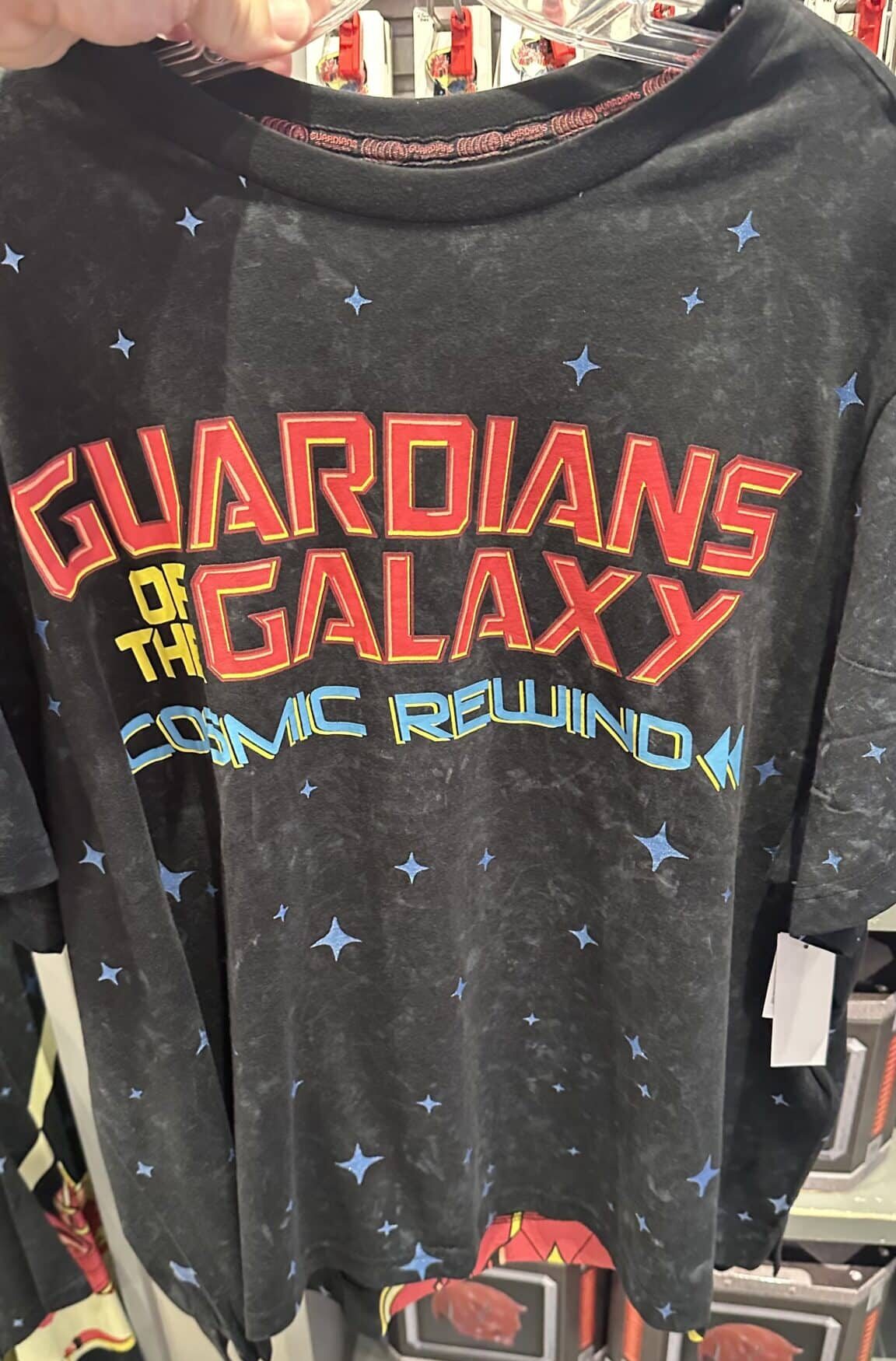 Adult GOTG Cosmic Rewind T Shirt Front