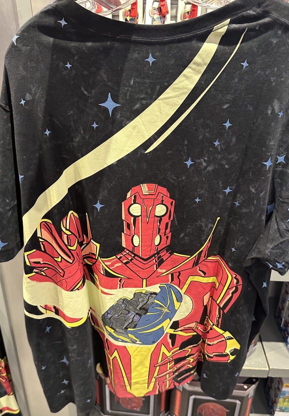 Adult GOTG Cosmic Rewind T Shirt Back