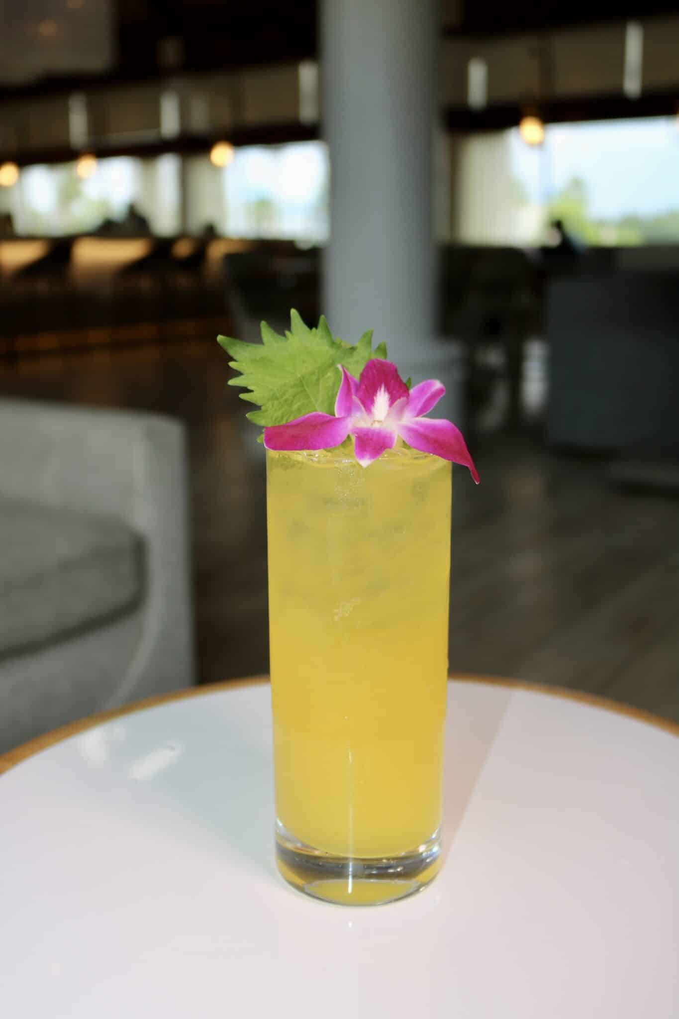Loews Royal Pacific Resort Fizzy Mango Lemonade