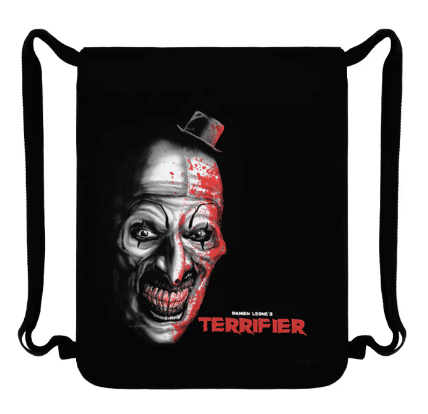 Halloween Horror Nights 2025 Terrifier Drawstring Backpack