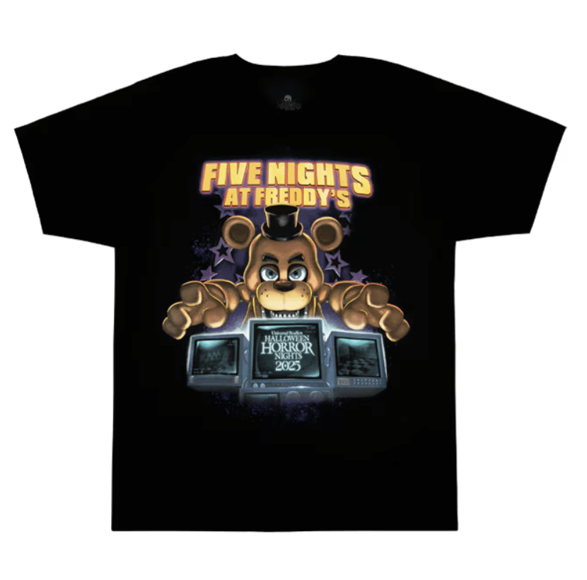 Halloween Horror Nights 2025 Five Nights at Freddy's Adult T-Shirt