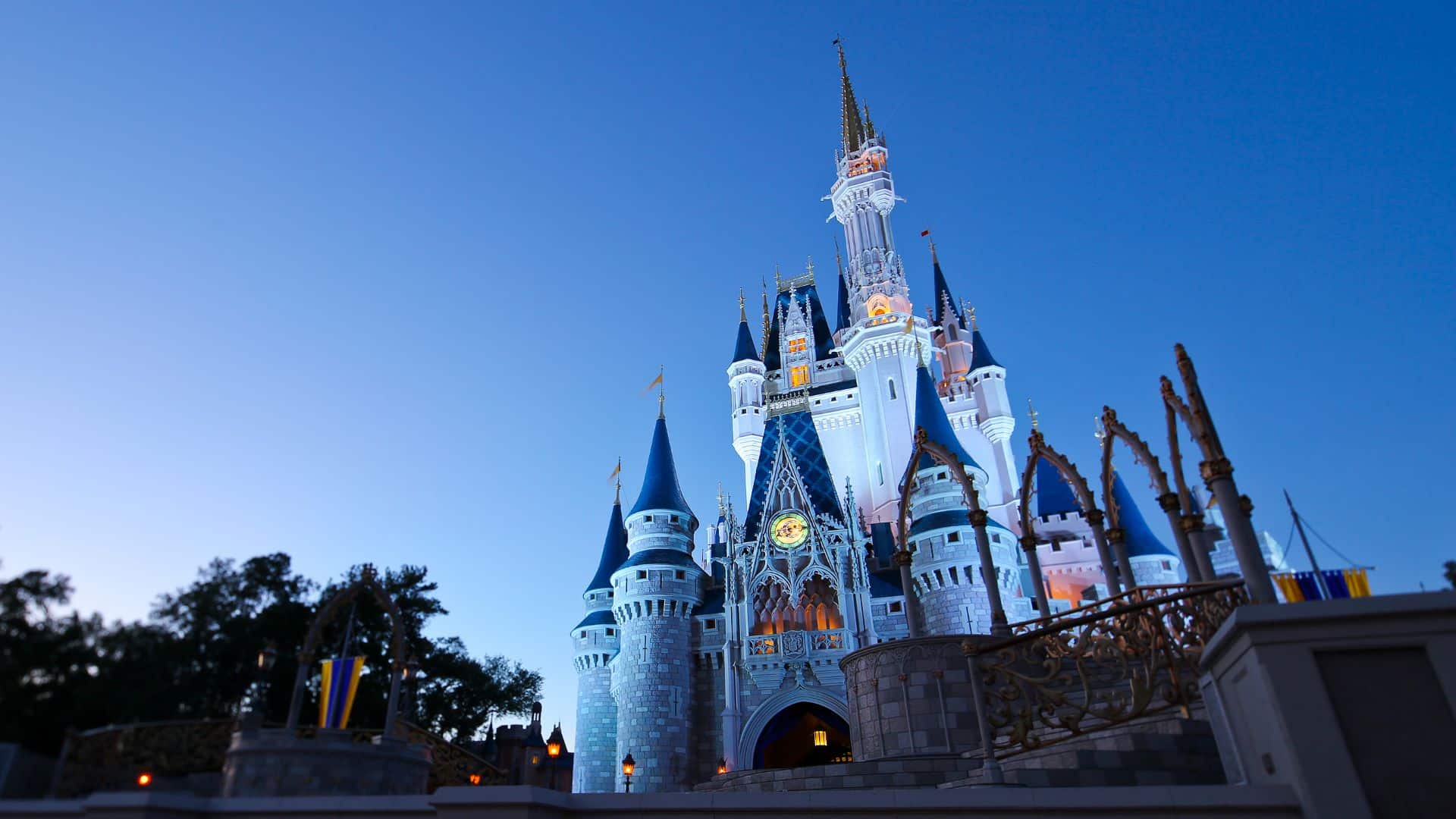 Cinderella-Castle-at-Walt-Disney-World-Night