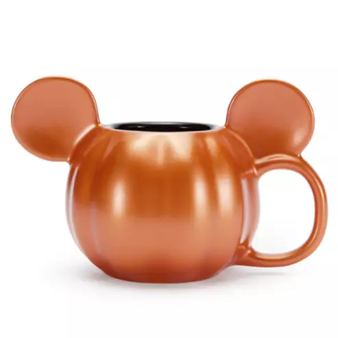 Mickey Mouse Pumpkin Sculpted Mug