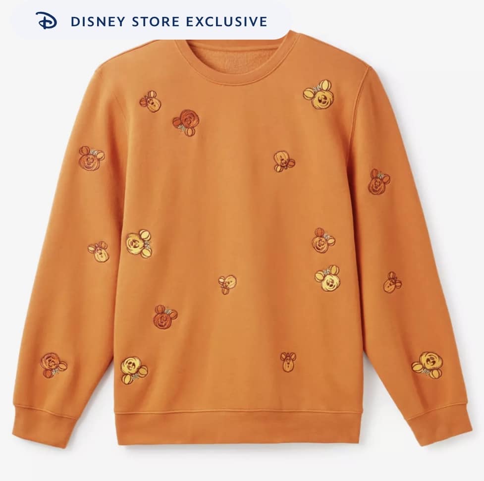 Mickey pumpkin sweatshirt