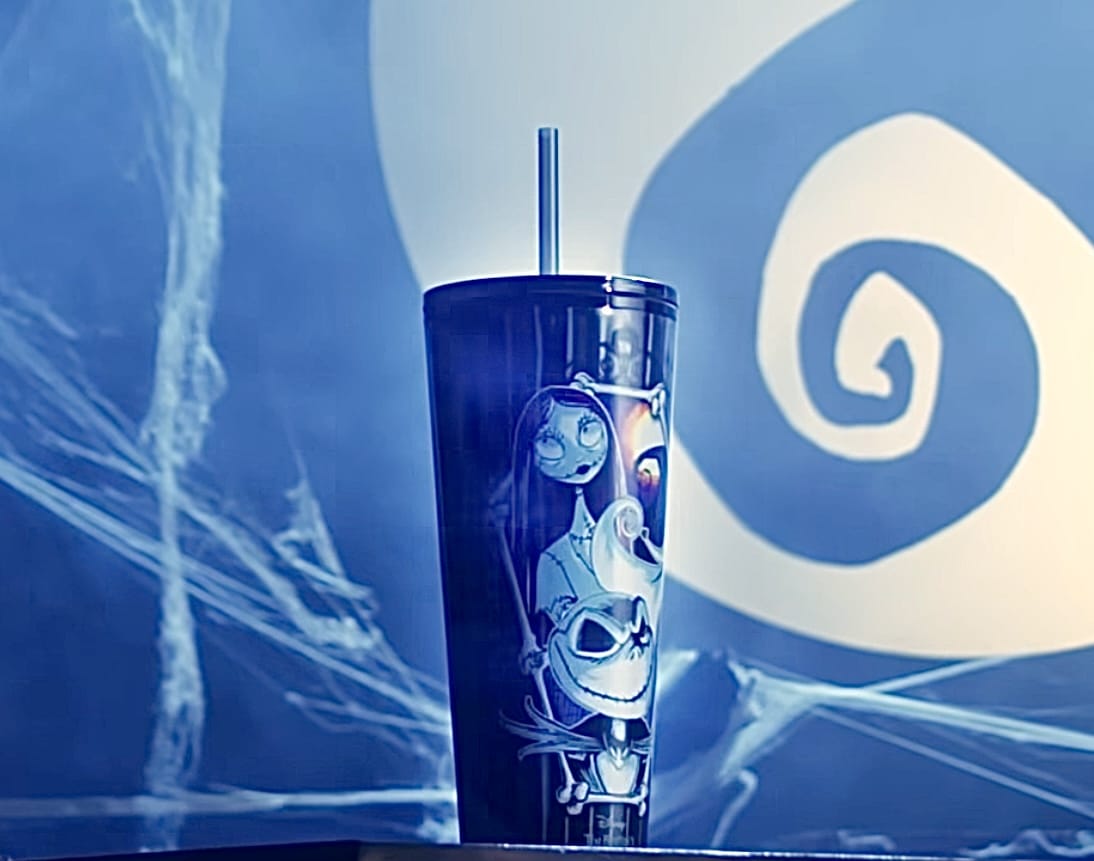 Jack and Sally Starbucks Tumbler
