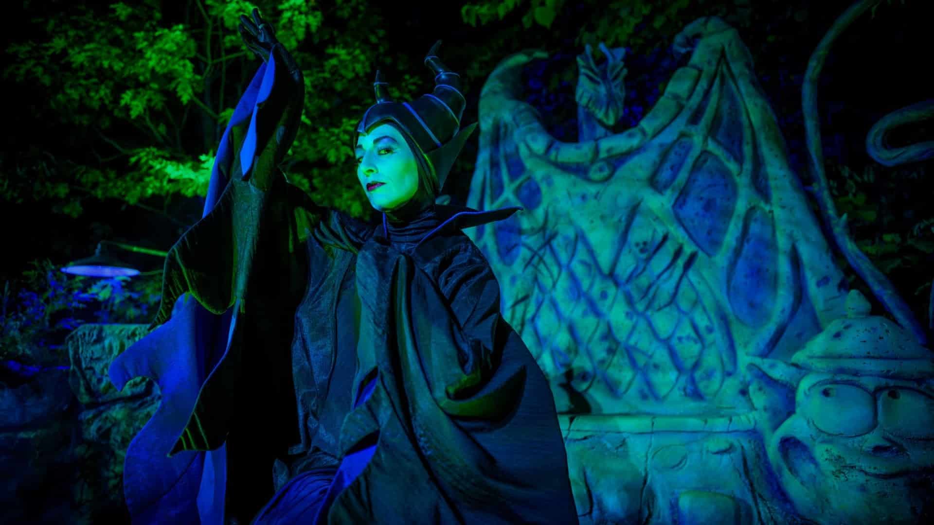 Maleficent-at-Oogie-Boogie-Bash-at-Disney-California-Adventure-Park