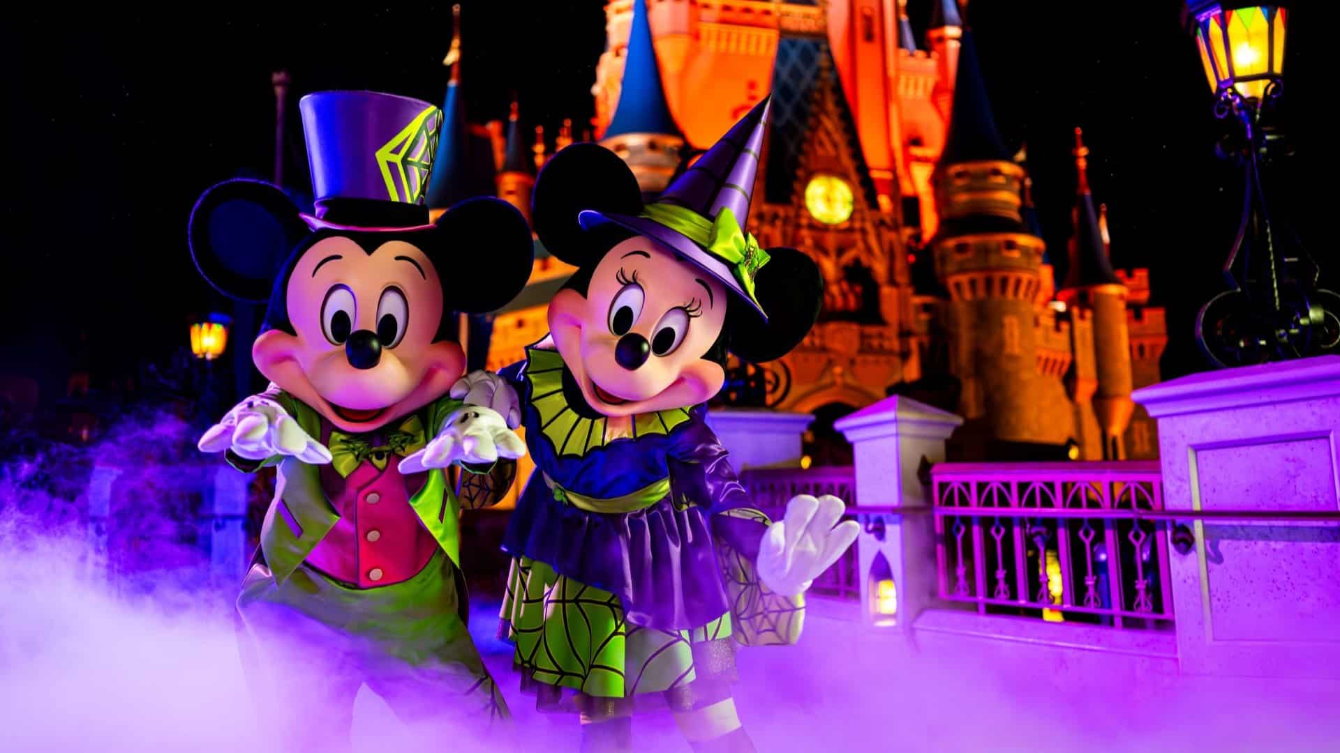 Mickey mouse and minnie mouse at magic kingdom 1 1