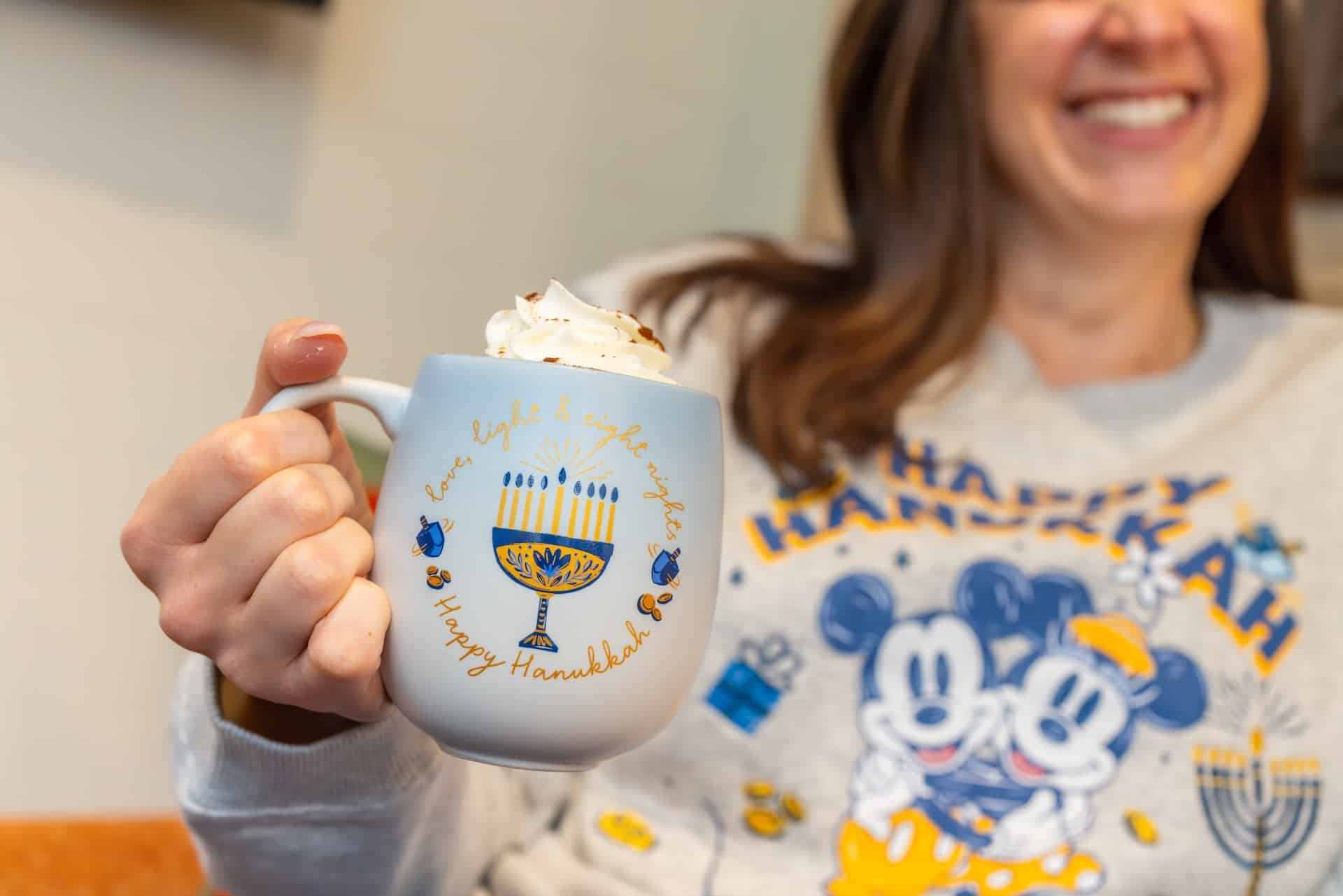 2025DCPHolidayMerchPreviewHanukkahMug | The Main Street Mouse 2025 dcp holiday merch preview hanukkah mug