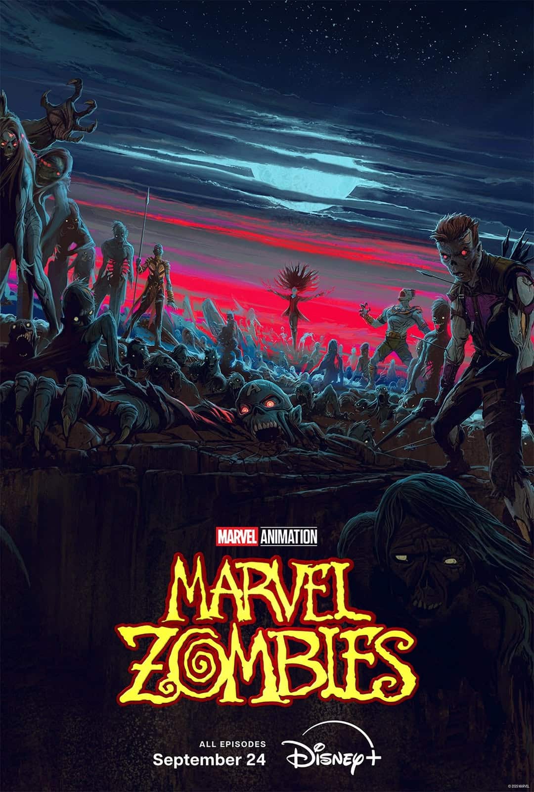 Marvel Zombies Debuts on Disney+ September 24th | The Main Street Mouse Marvel Zombies Debuts on Disney+ September 24th