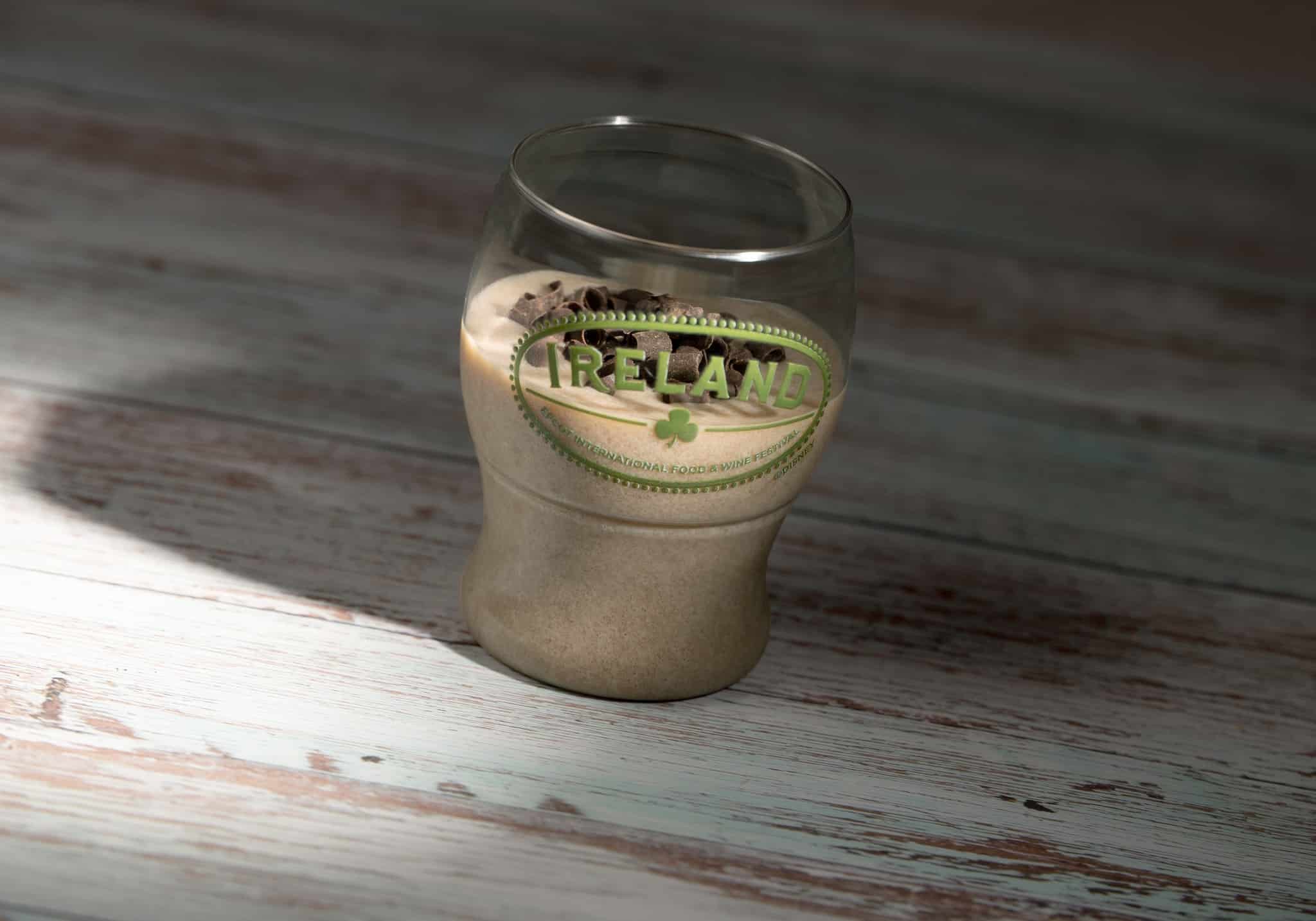 Irish Milk Shake Guinness Stout Baileys Original Irish Cream Liqueur and vanilla ice cream