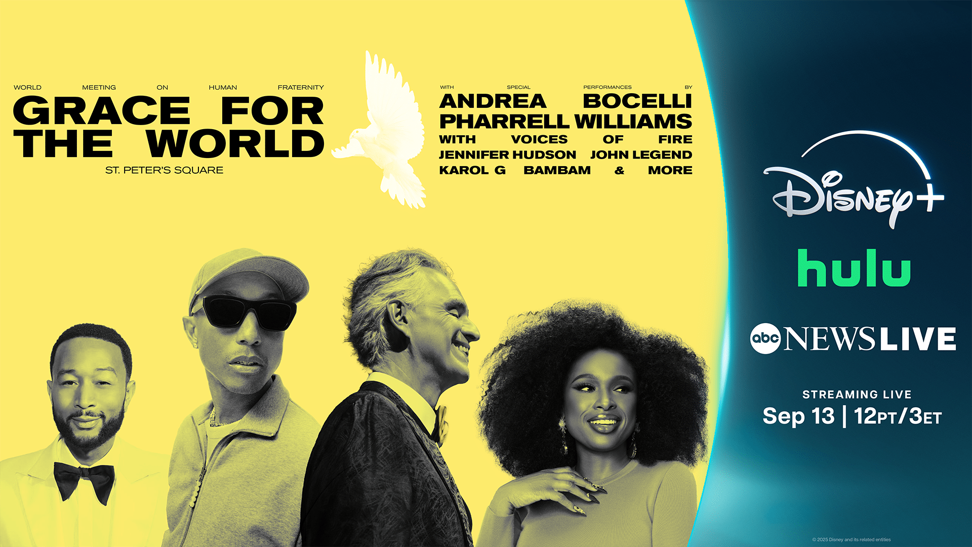 Jennifer Hudson and BamBam Join Grace for the World Concert in Vatican City | The Main Street Mouse Jennifer Hudson and Bambam Join Grace for the World Concert in Vatican City