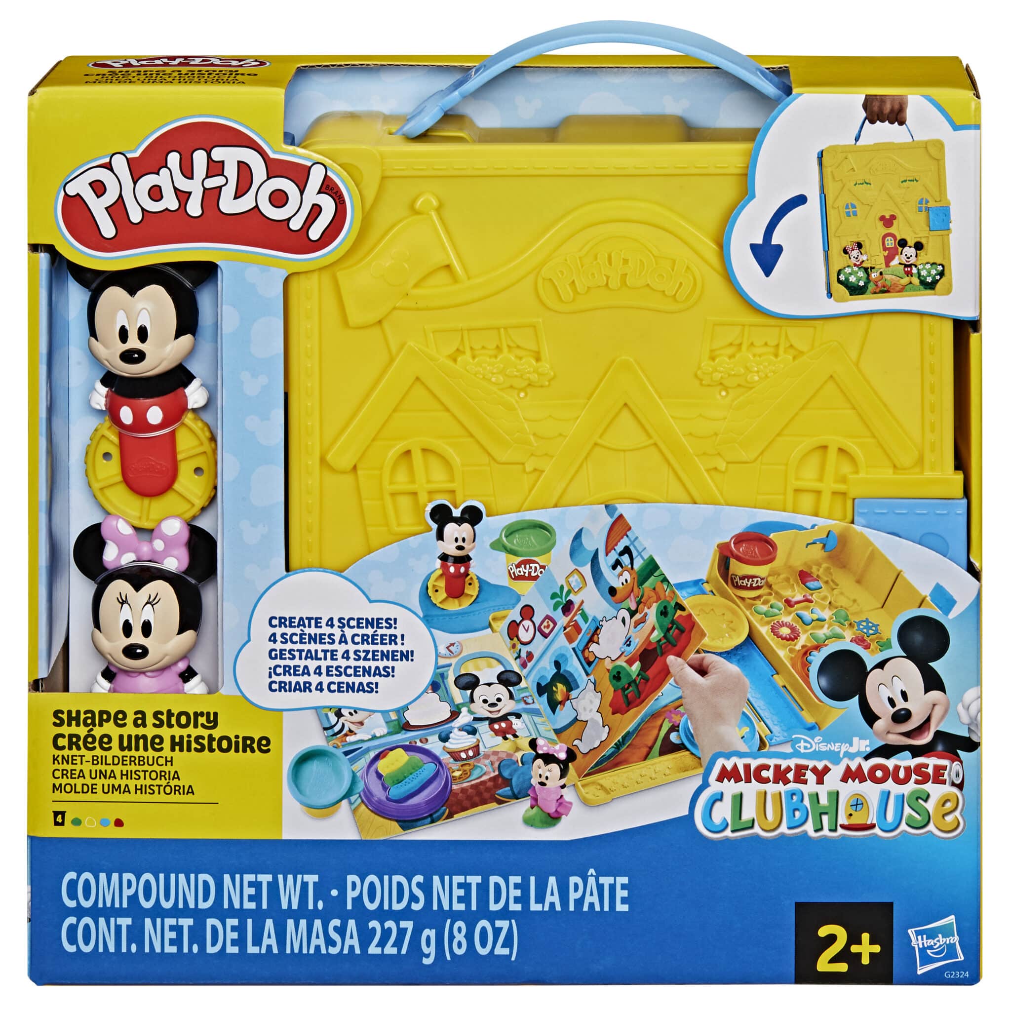 PLAYDOH Disney Jr Shape A Story Playset | The Main Street Mouse Play doh Disney Jr Shape a Story Playset