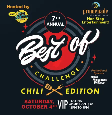 Spice It Up the Promenade at Sunset Walk Hosts the 7th Annual Best of Challenge Chili Edition