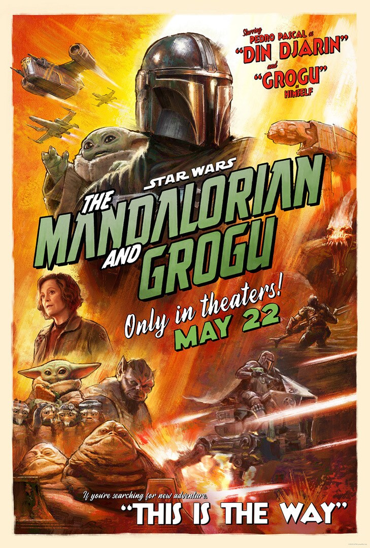 First Trailer for The Mandalorian and Grogu In Theaters May 22 2026 Poster