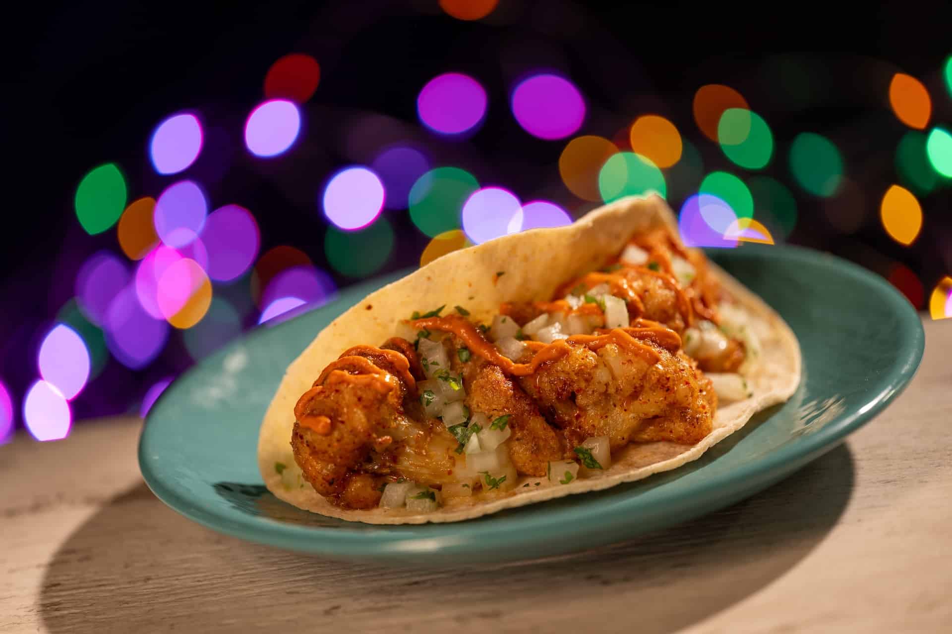 2025WDWDJNFoodieGuideCauliflowerTaco | The Main Street Mouse 2025 wdw djn foodie guide cauliflower taco