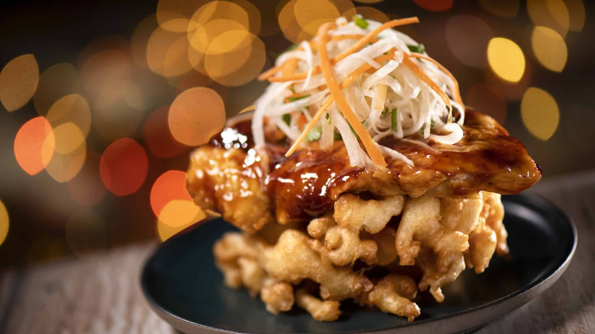 2025WDWDJNFoodieGuideChickenFunnelCake | The Main Street Mouse 2025 wdw djn foodie guide chicken funnel cake