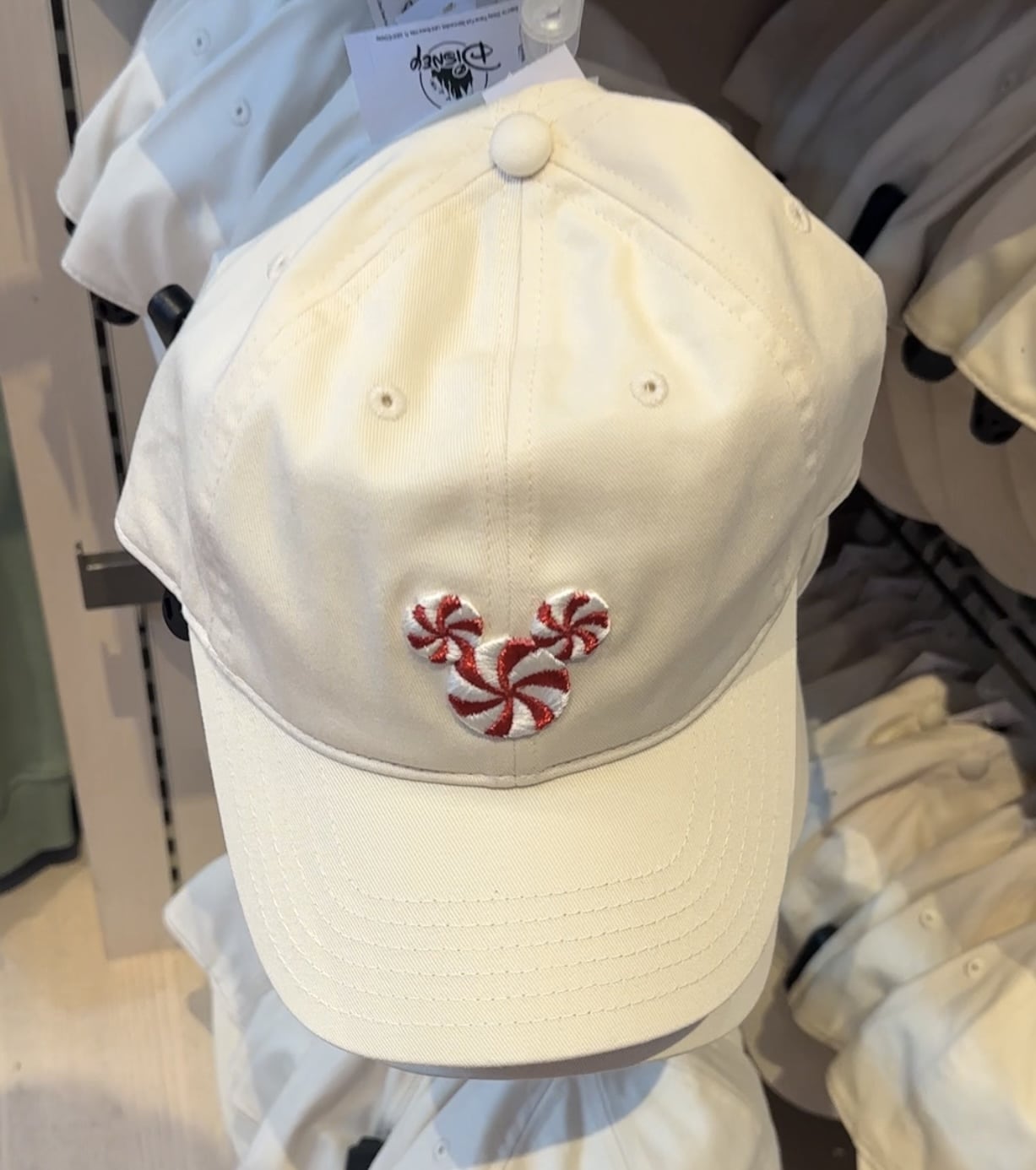 Mickey peppermint swirl merch