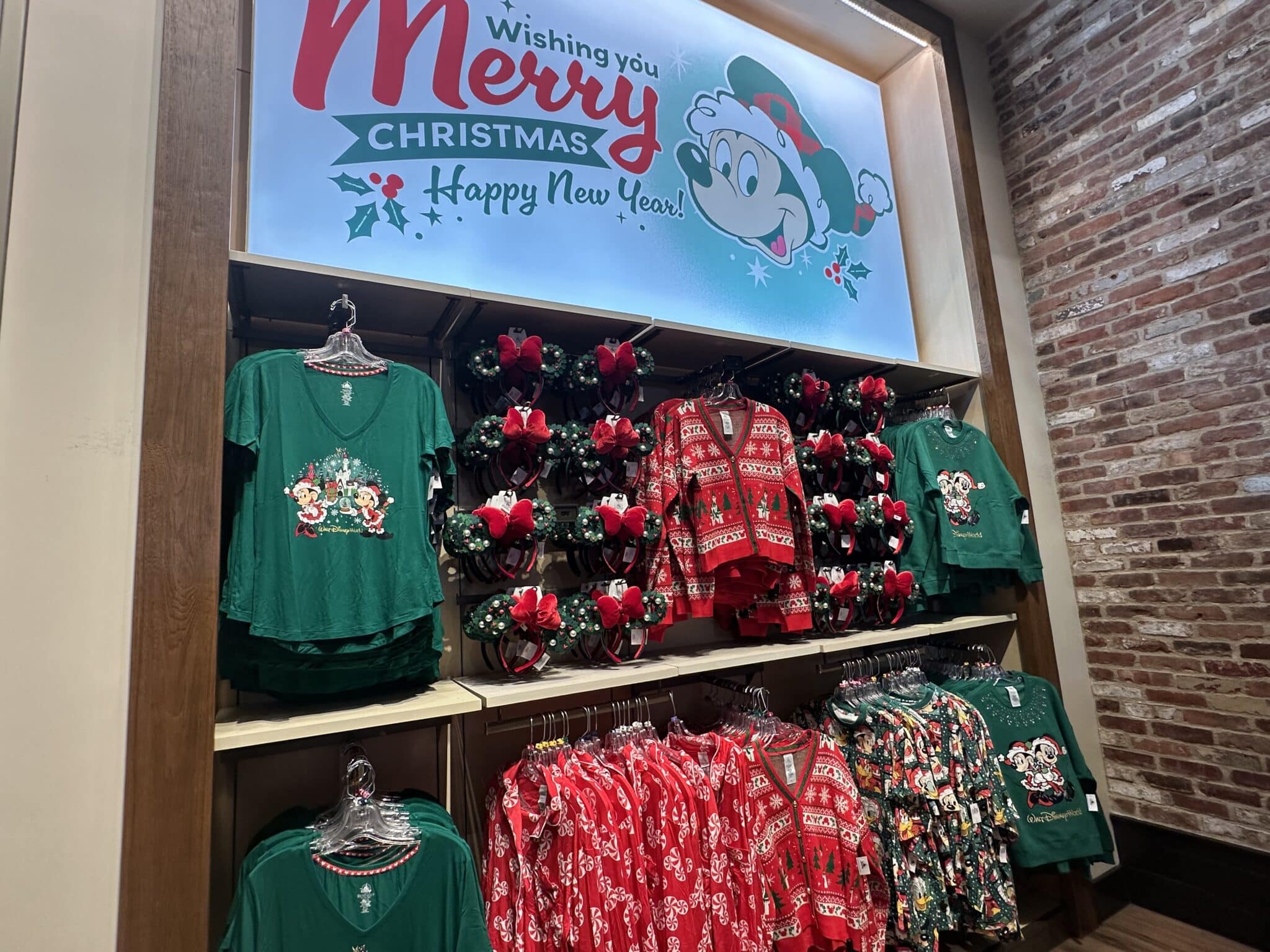 New Christmas Merch at Walt Disney World