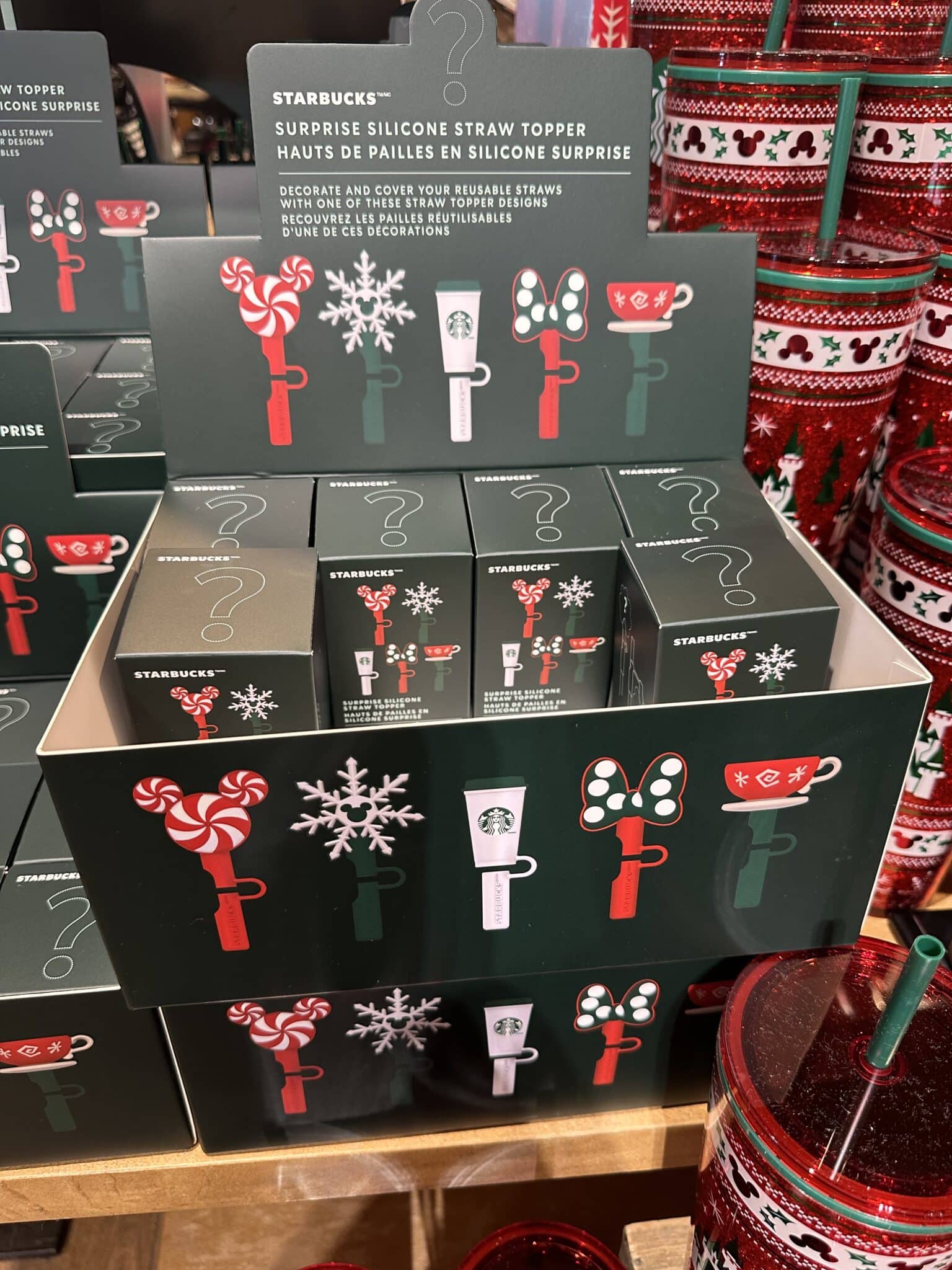 Starbucks Surprise Silicone Straw Topper Mystery Boxes