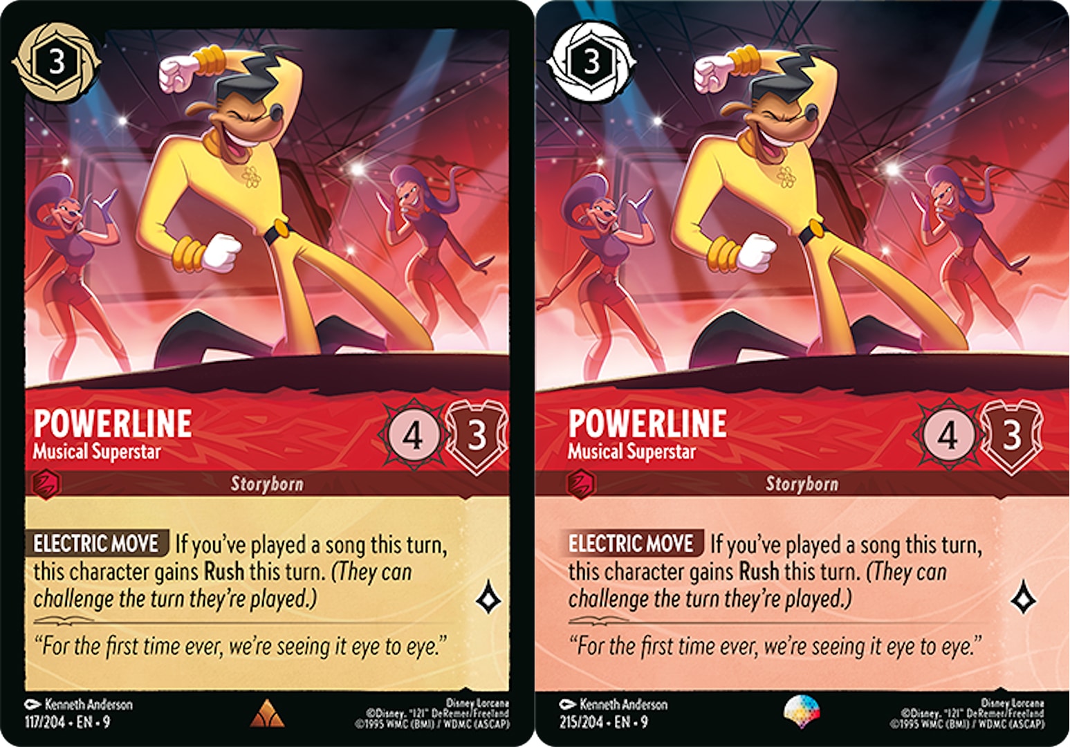 Lorcana Powerline | The Main Street Mouse Lorcana Powerline