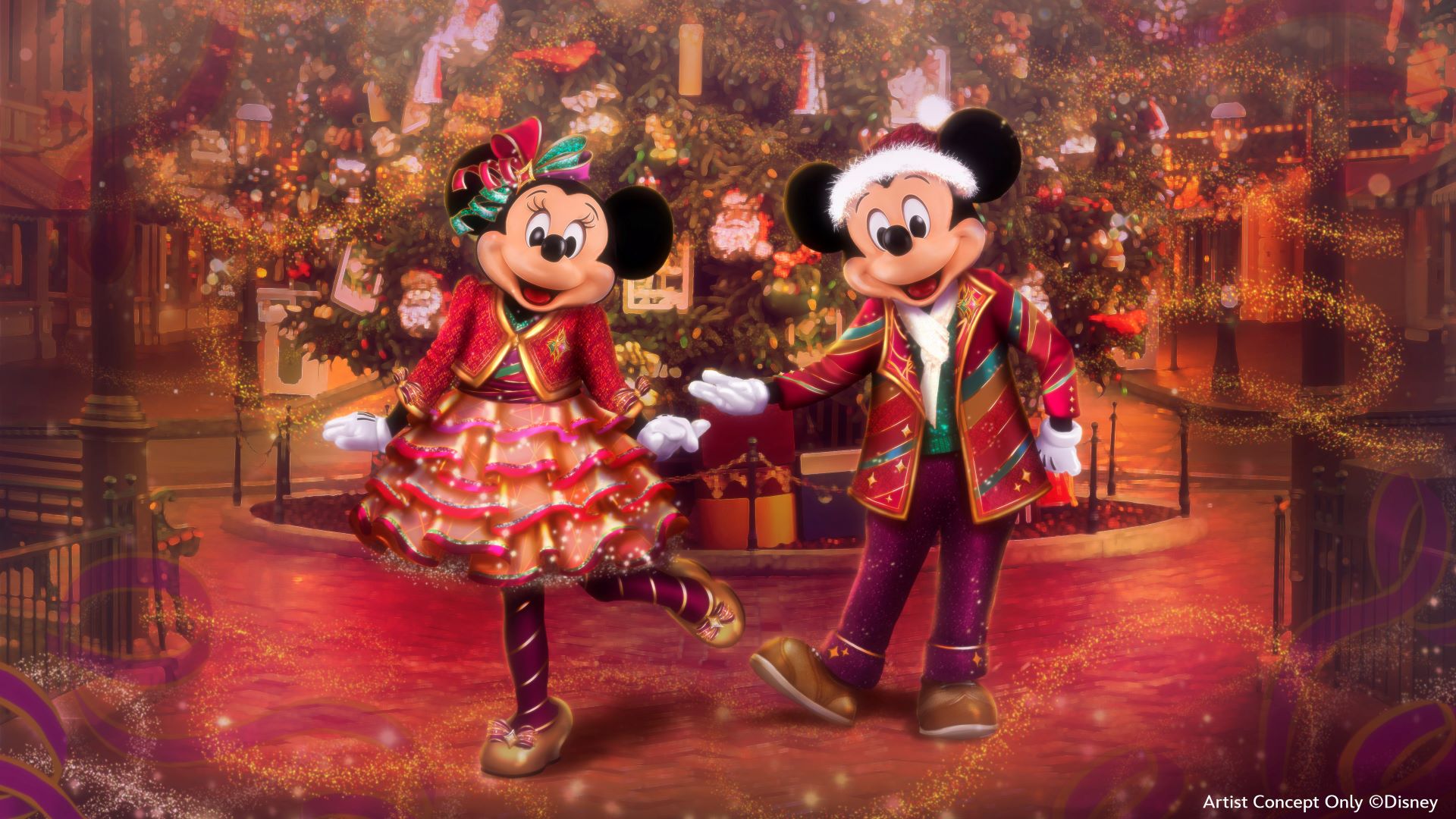 Mickey-Mouse-and-Minnie-Mouse-at-Disneyland-2025-for-Holidays