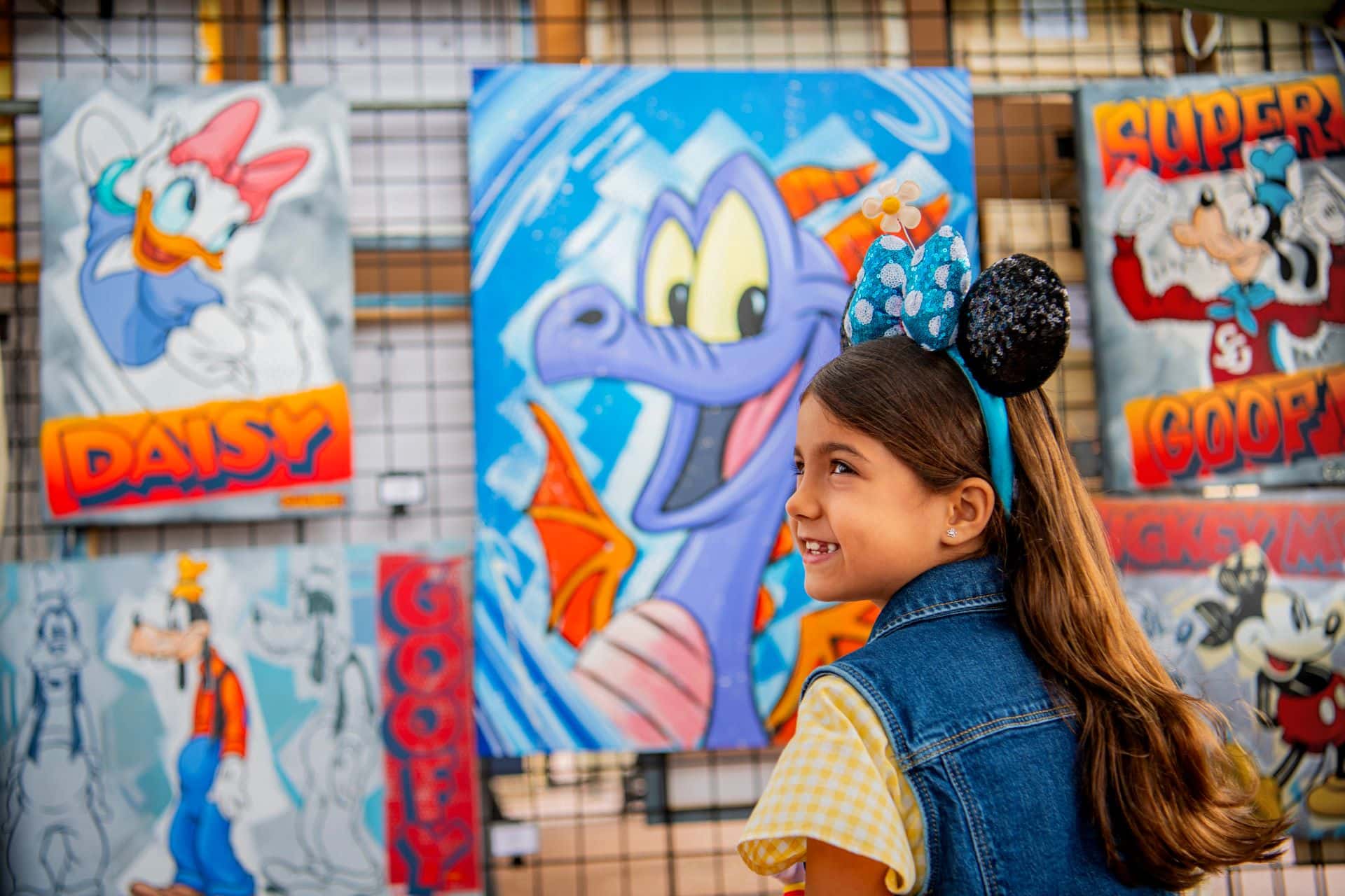 Mickey and friends art at epcot festival of the arts 2026