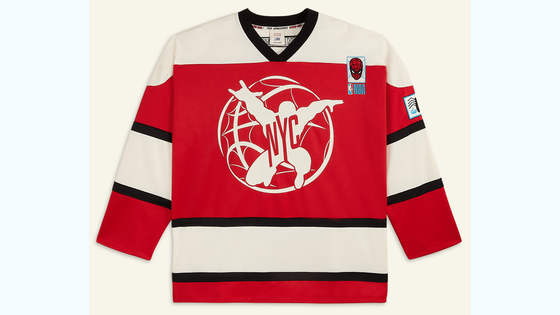 NYC Spider Man Long Sleeve