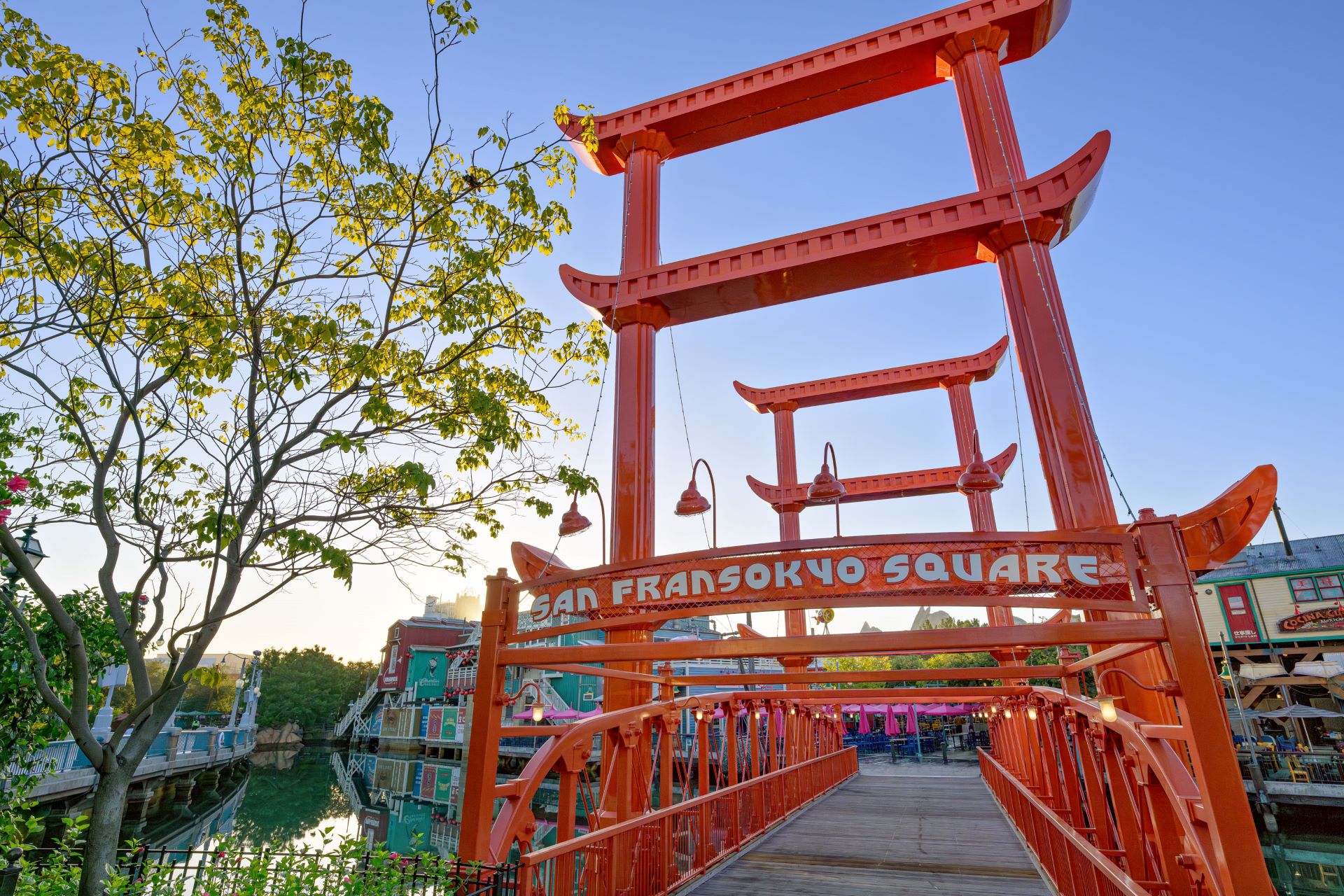 San Fransokyo Square Marquee at California Adventure