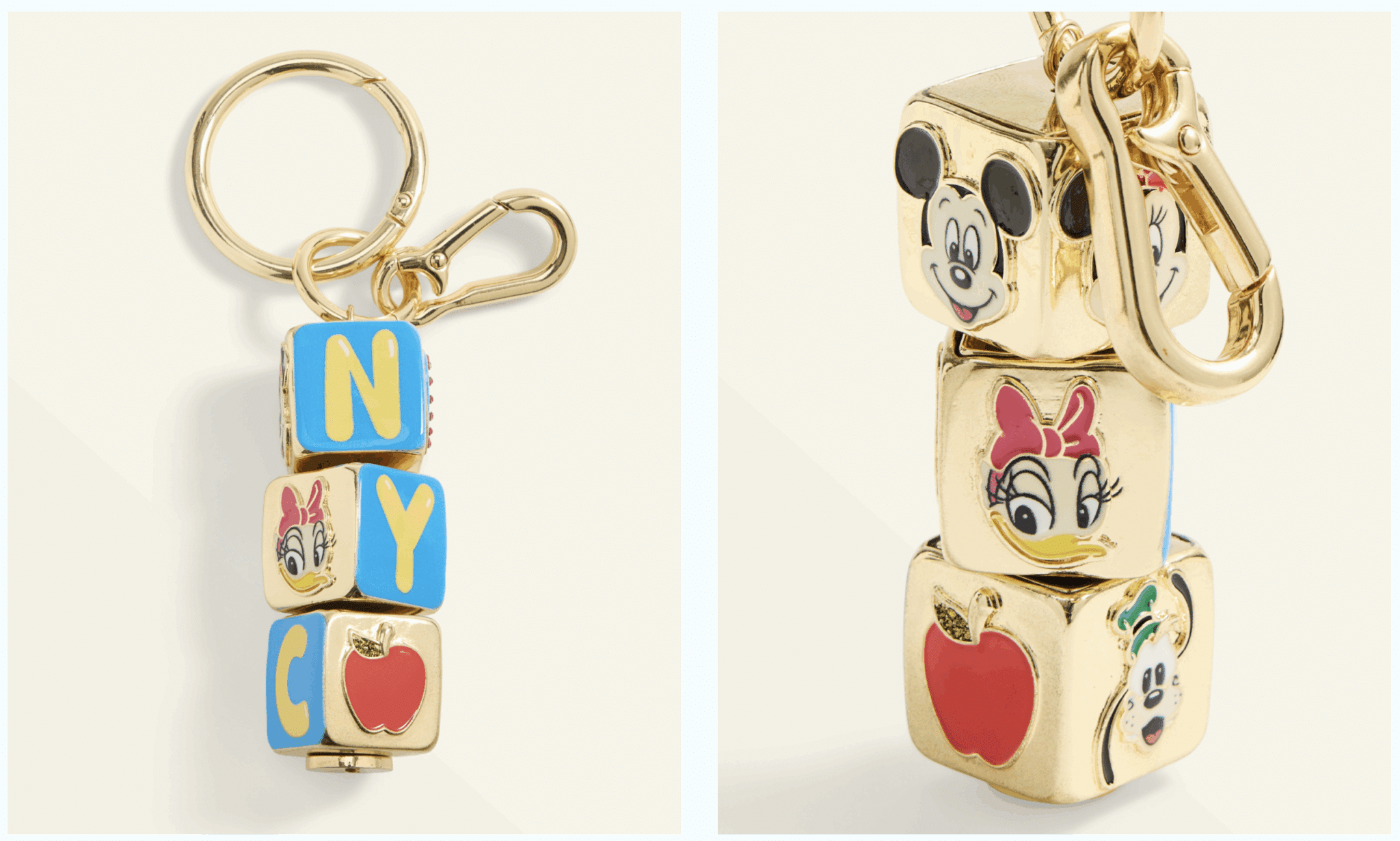 Mickey Friends 2D Spinner Keychain