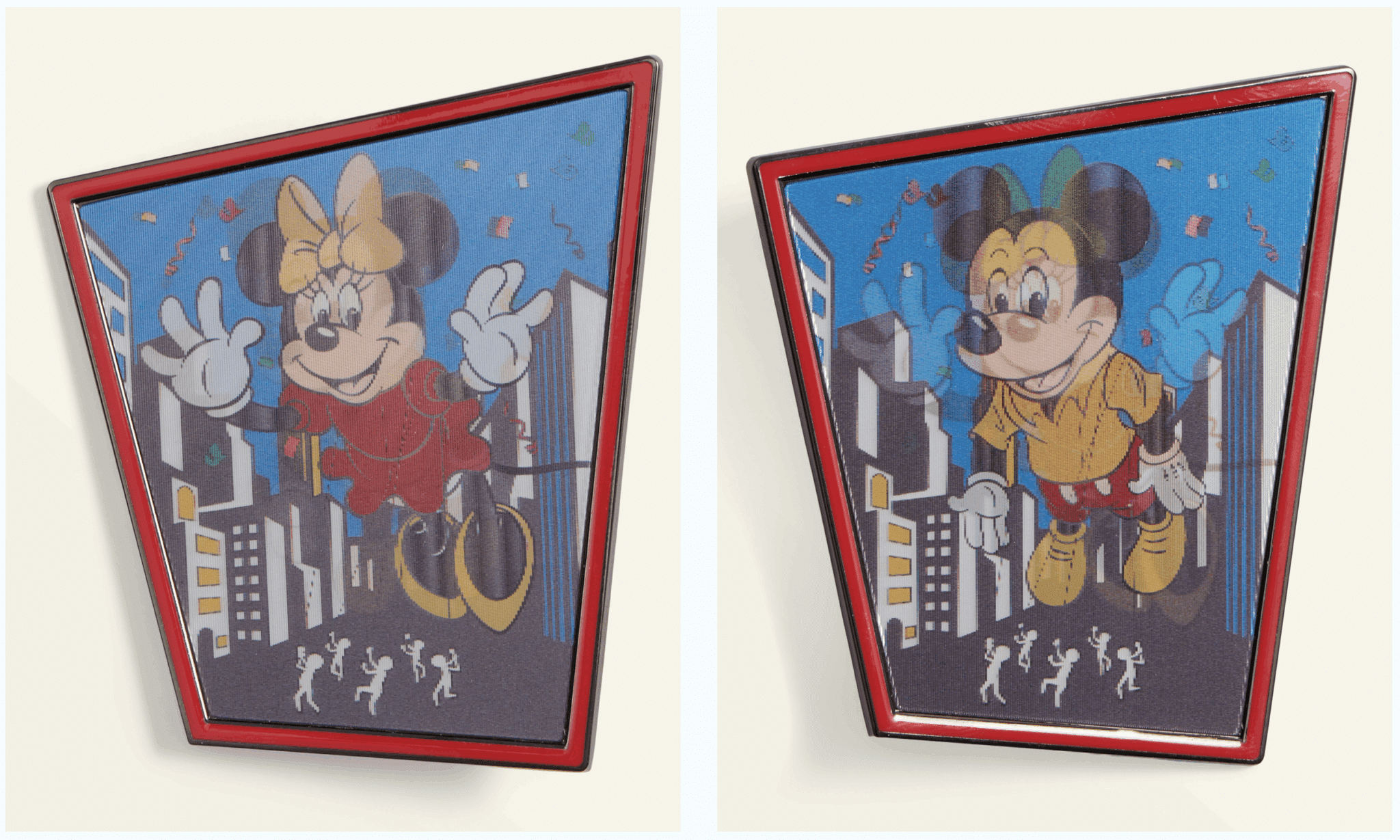 Mickey Mouse Minnie Mouse 3 Balloon Pin