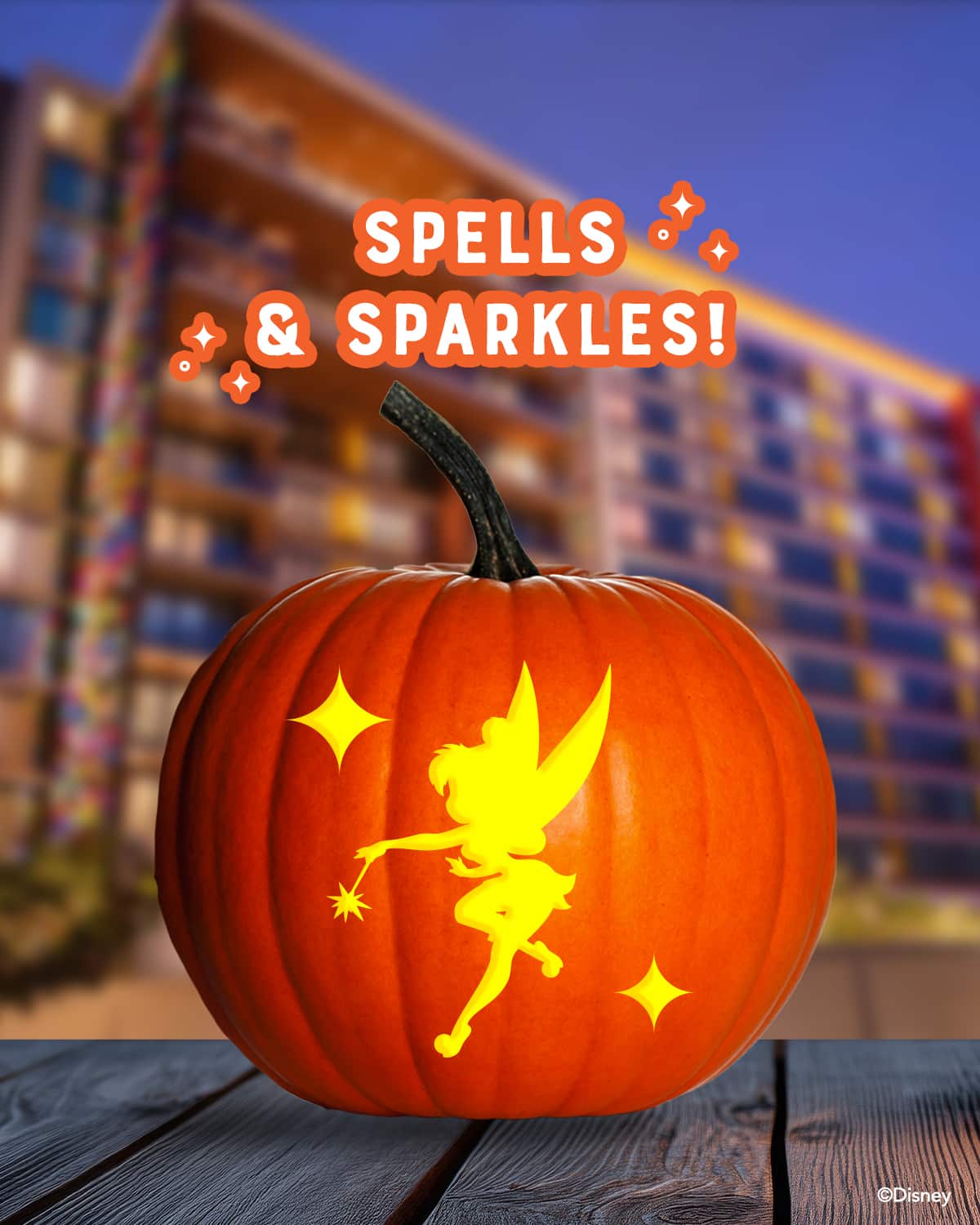 TinkerbellPumpkinCarvingStencil | The Main Street Mouse Tinker bell pumpkin carving stencil