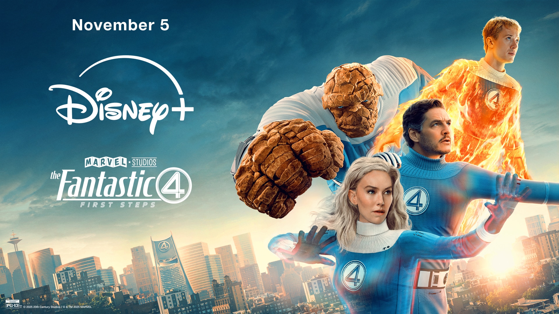 Marvel Studios The Fantastic Four First Steps Streams on Disney+ November 5 | The Main Street Mouse Marvel Studios the Fantastic Four First Steps Streams on Disney+ November 5