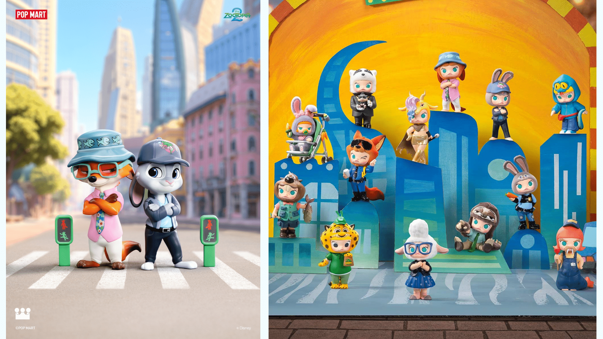 2025DCPZootopia2Products24 | The Main Street Mouse Disney Zootopia Next Adventure Series Figures and the Molly | Zootopia Co branded Series Figures