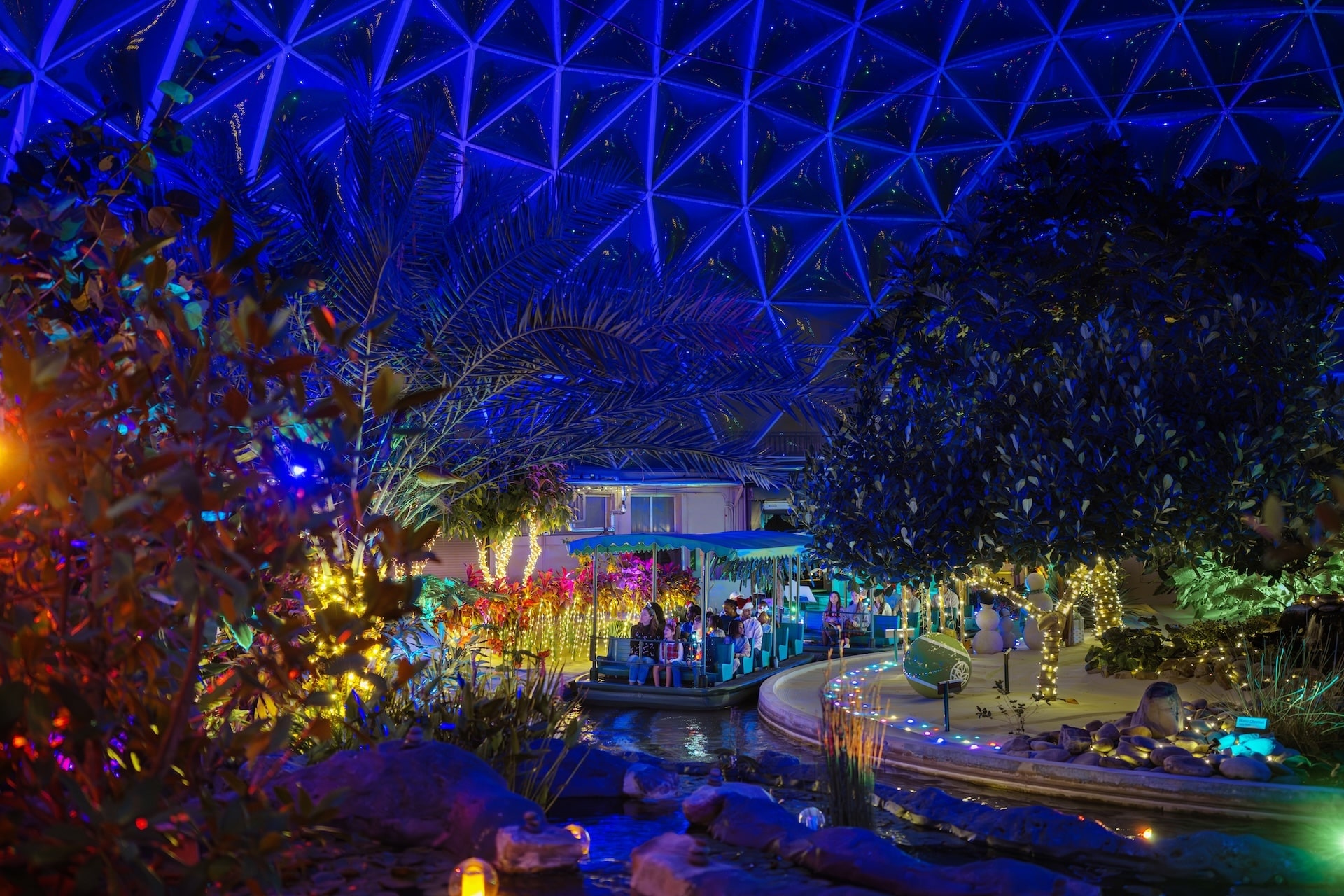 2025 epcot festival of holidays glimmering greenhouses 1
