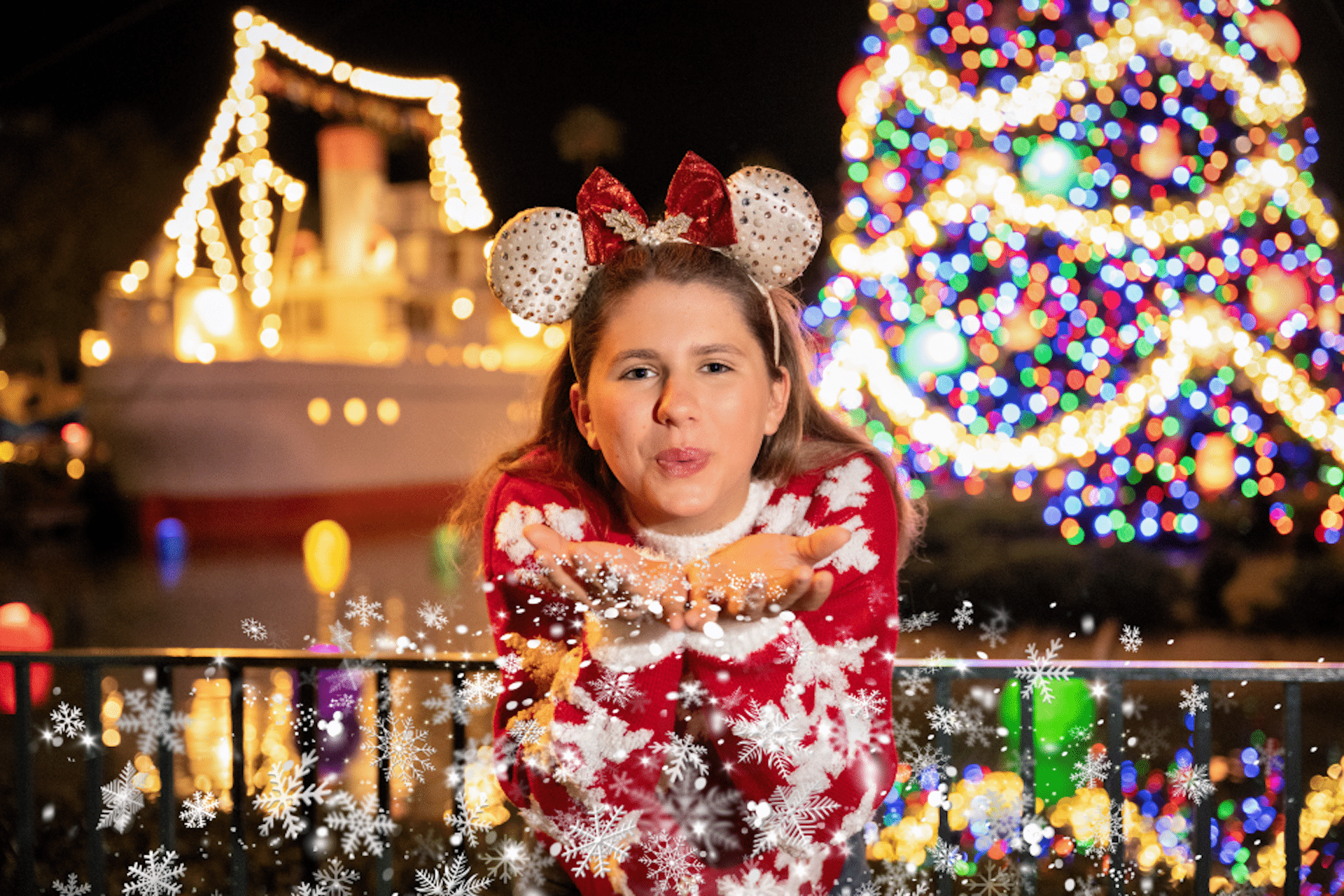 2025SantaatDisneyWorldMagicShots2 | The Main Street Mouse 2025 santa at disney world magic shots 2