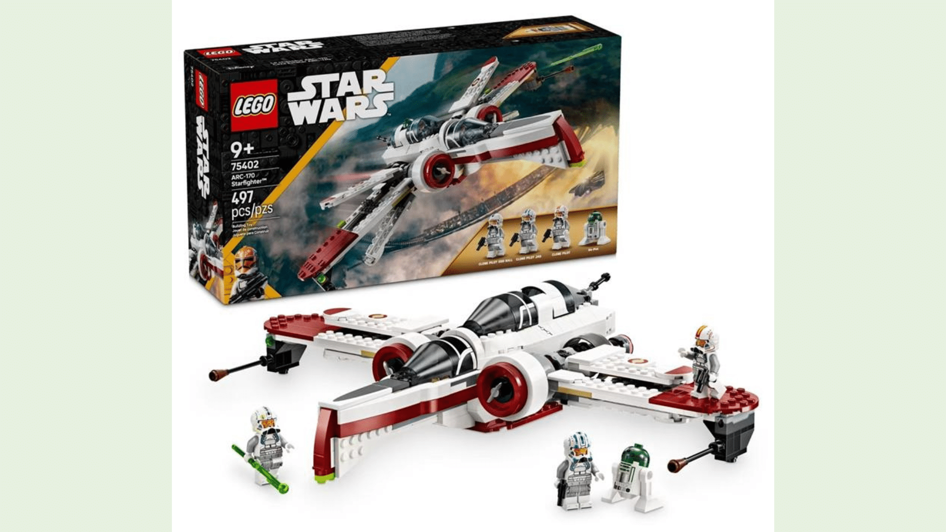 Arc 170 starfighter lego star wars