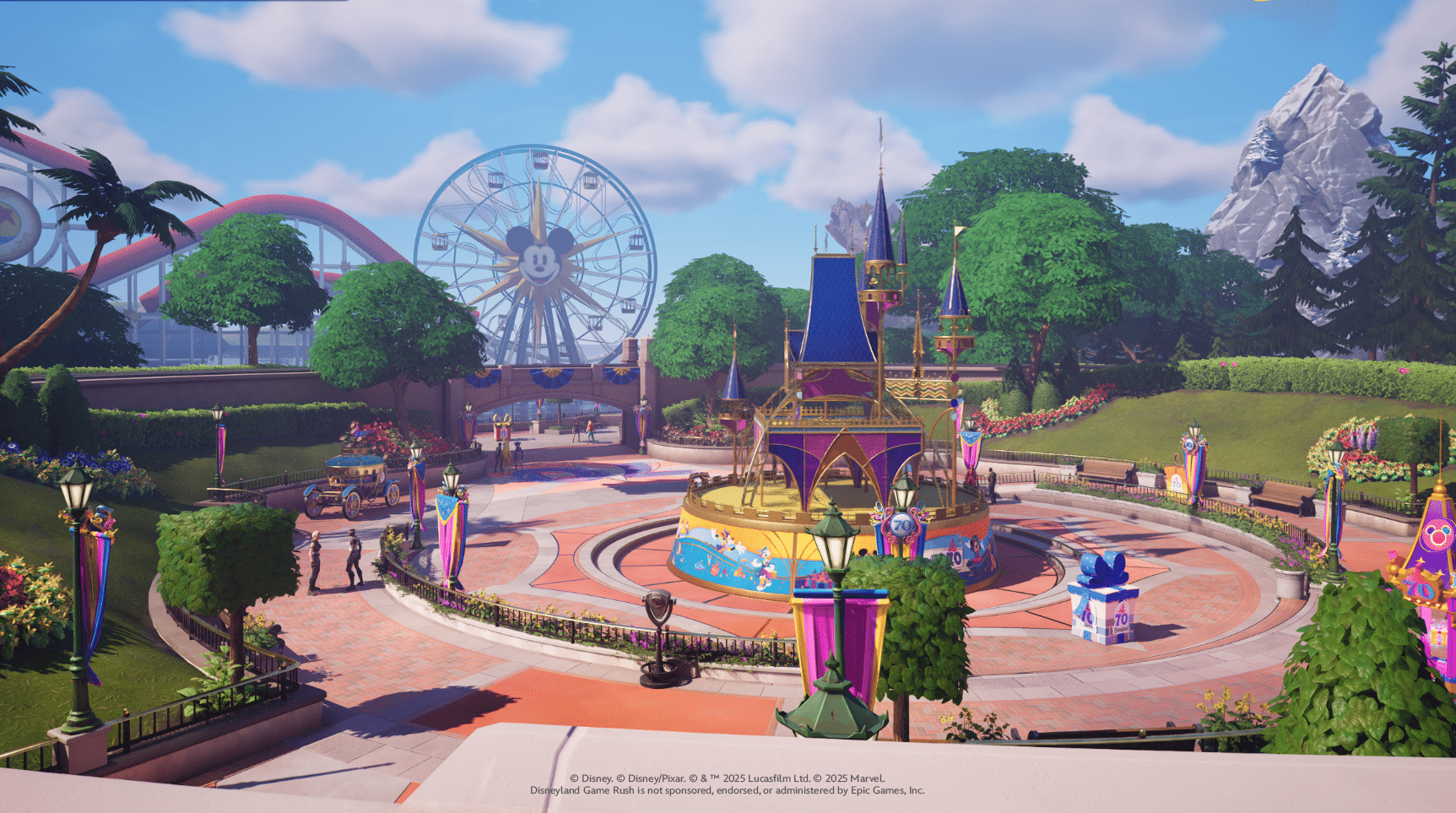 Celebrate 70 years of disneyland with new fortnite experience 1