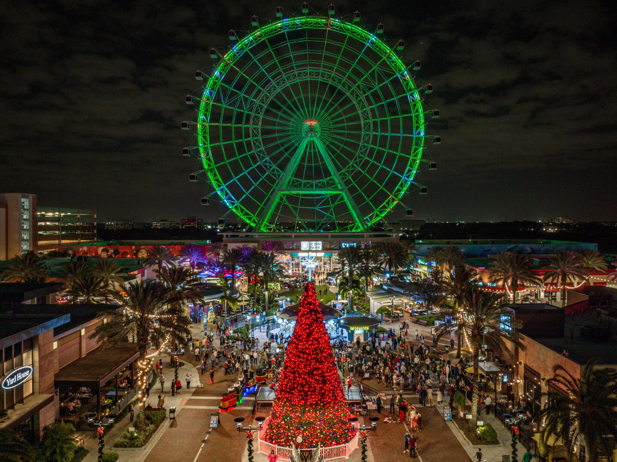 Holiday Cheer Takes over I drive As Icon Park Lights Up the Season
