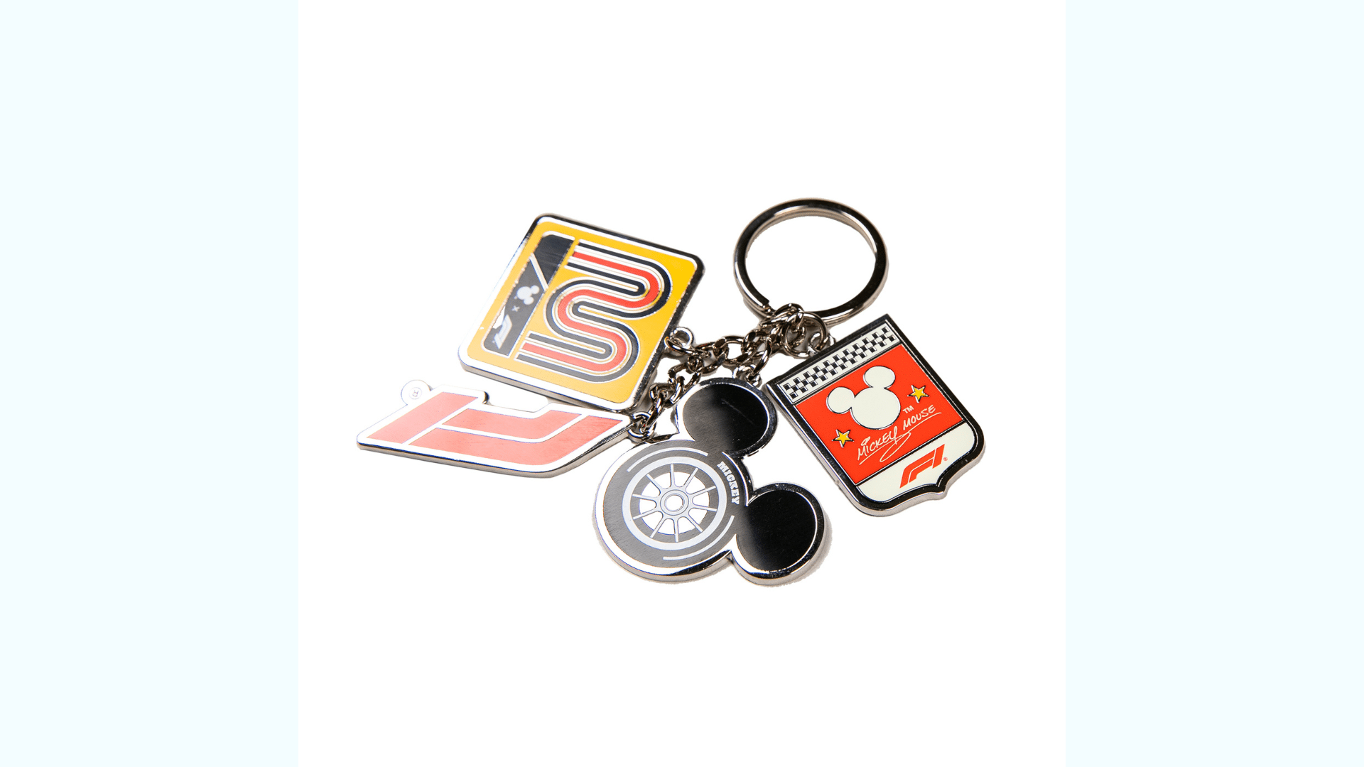 DisneyxFormula1Keychain | The Main Street Mouse Disney x formula 1 keychain