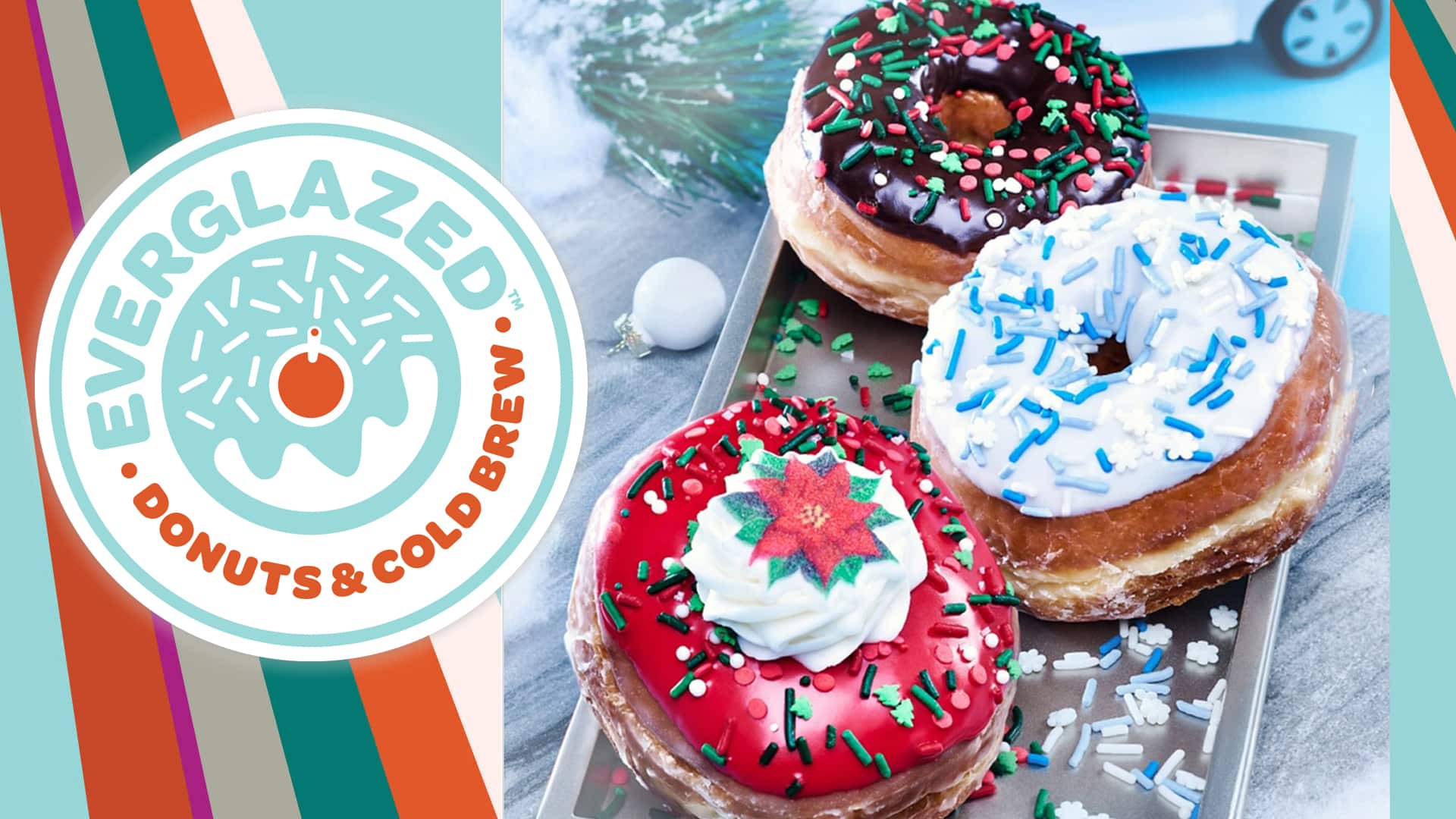 Celebrate the Season at Everglazed Brand new Holiday Donuts at Disney Springs