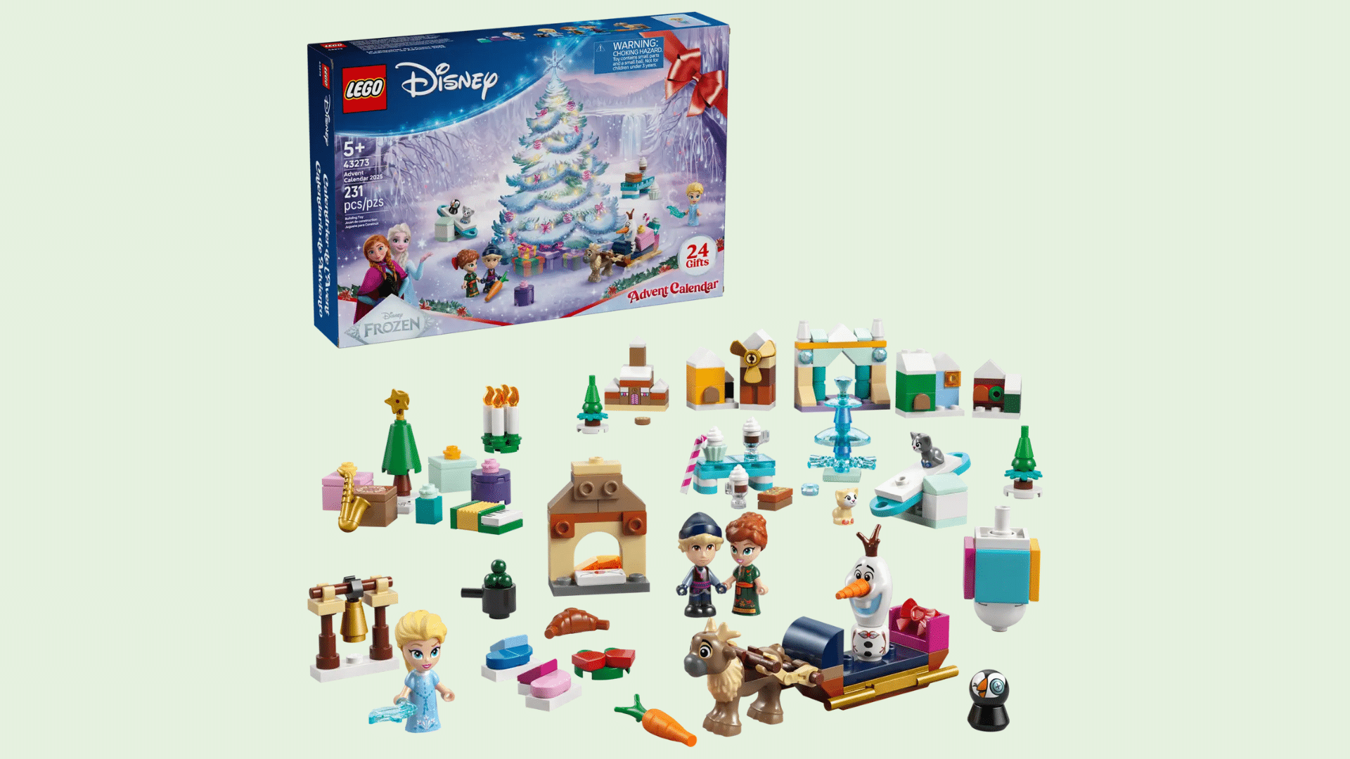 Frozen advent calendar 2025