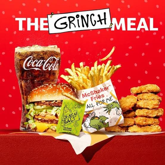 Grinch Meal Mcdonalds