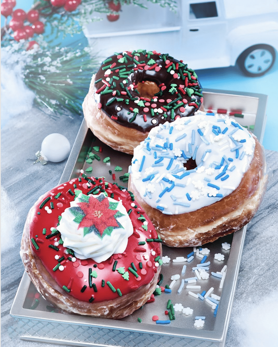Celebrate the Season at Everglazed with Brand new Holiday Donuts at Disney Springs