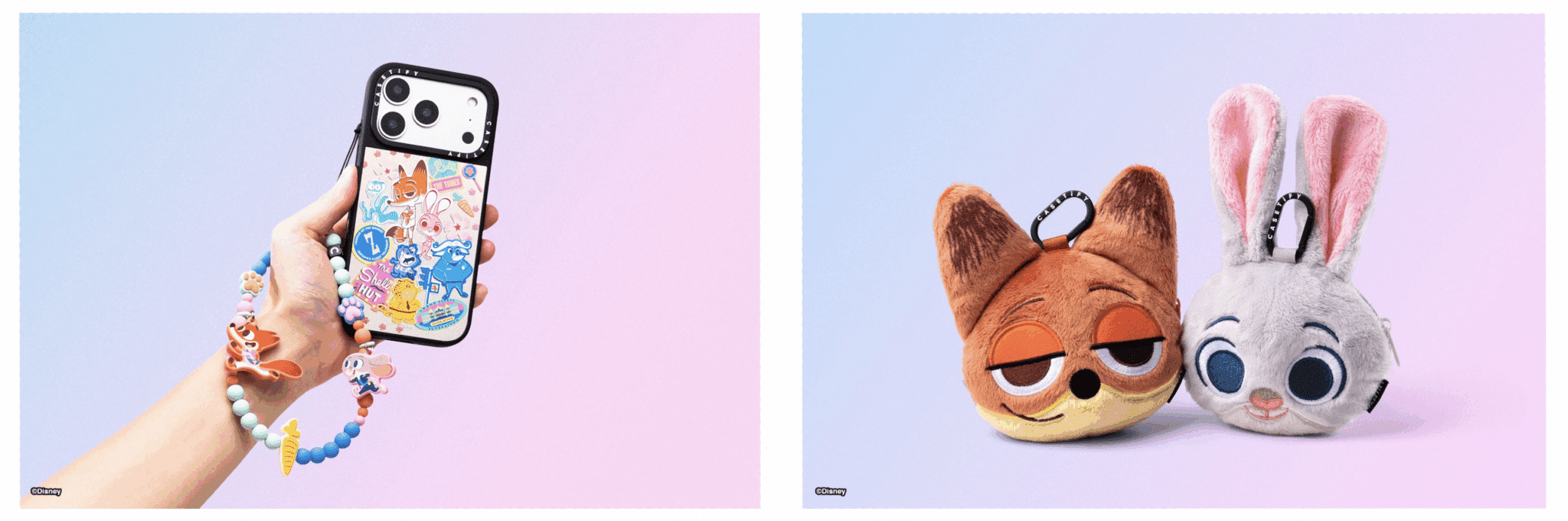 Zootopia 2 Nick Collectible Earbuds Pouch and Zootopia 2 Judy Collectible Earbuds Pouch | The Main Street Mouse Zootopia 2 Nick Collectible Earbuds Pouch and Zootopia 2 Judy Collectible Earbuds Pouch
