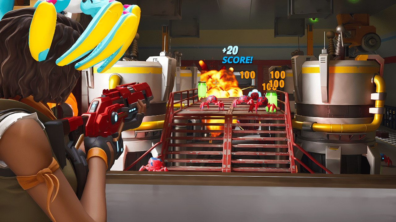 Web slingers spider bot blaster