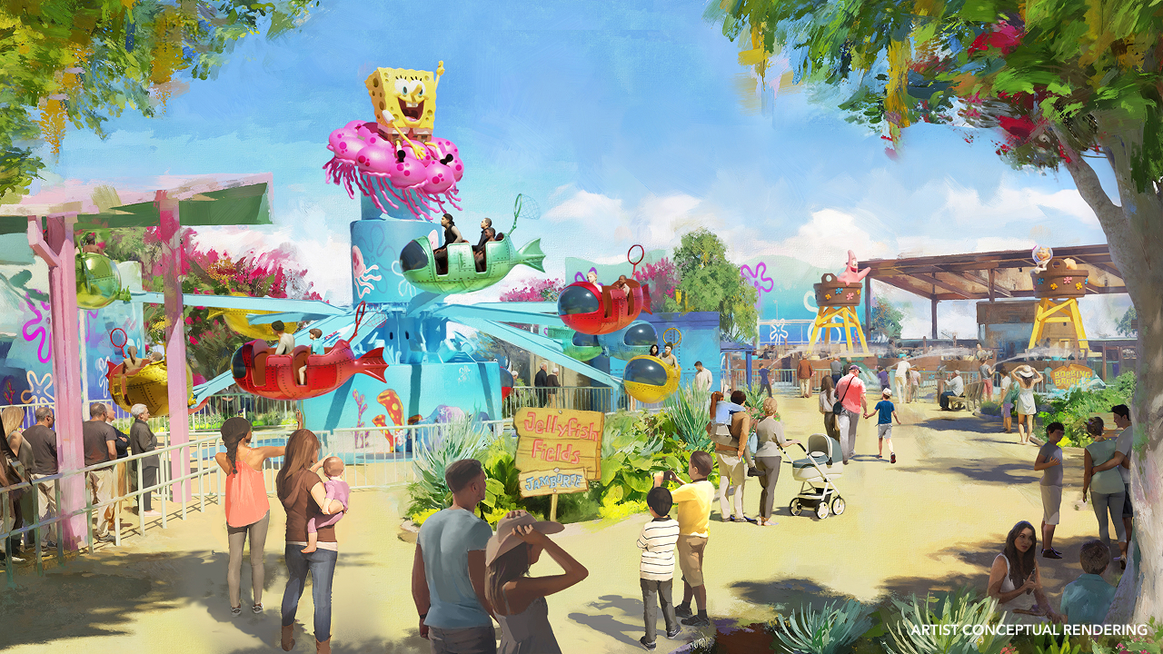 B nickelodeons Spongebob Squarepants Bikini Bottom Rendering 1